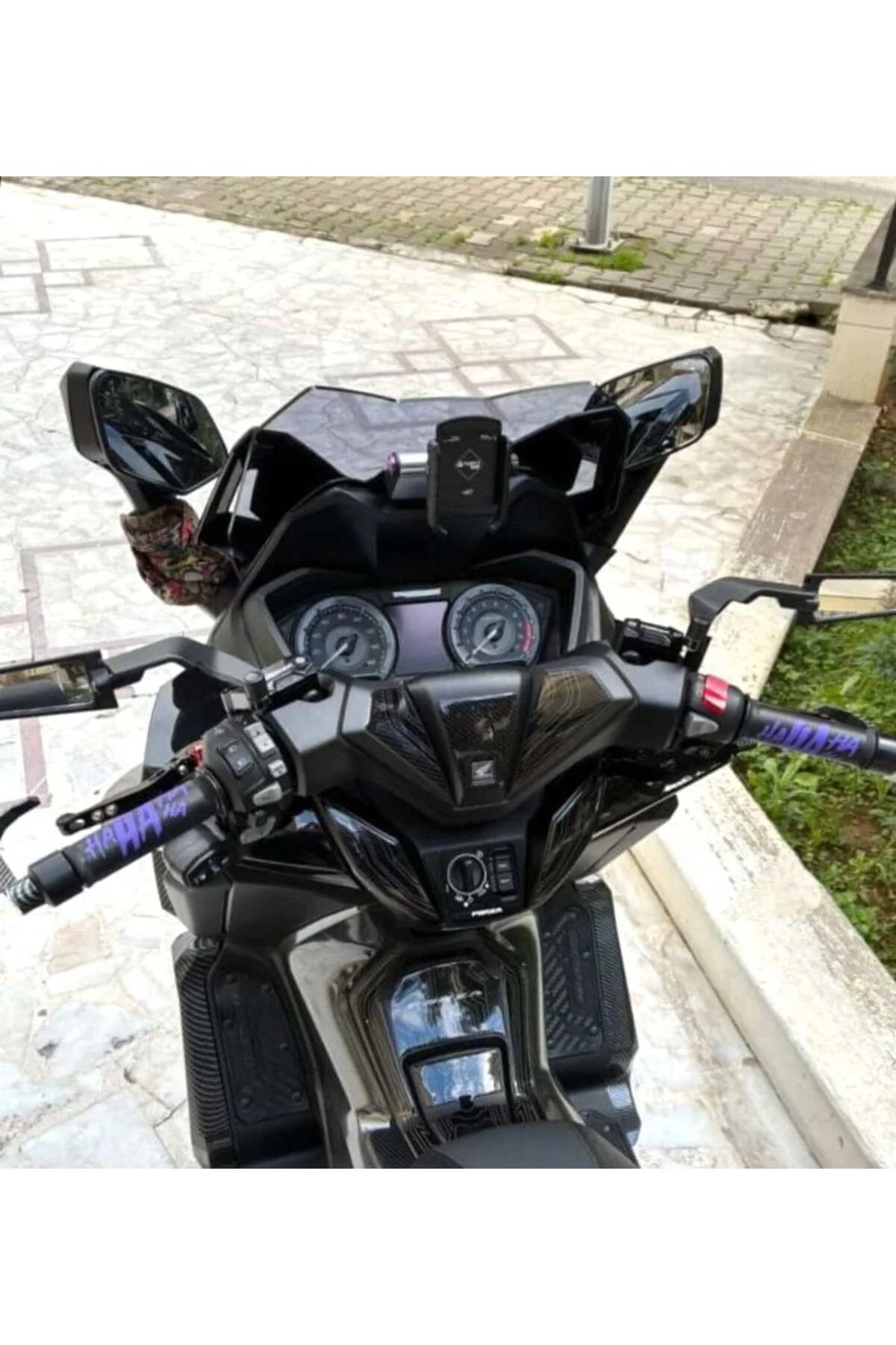 Honda Forza 250 Ön Cam 2021-2026 Model 43cm Füme Renkli 4mm