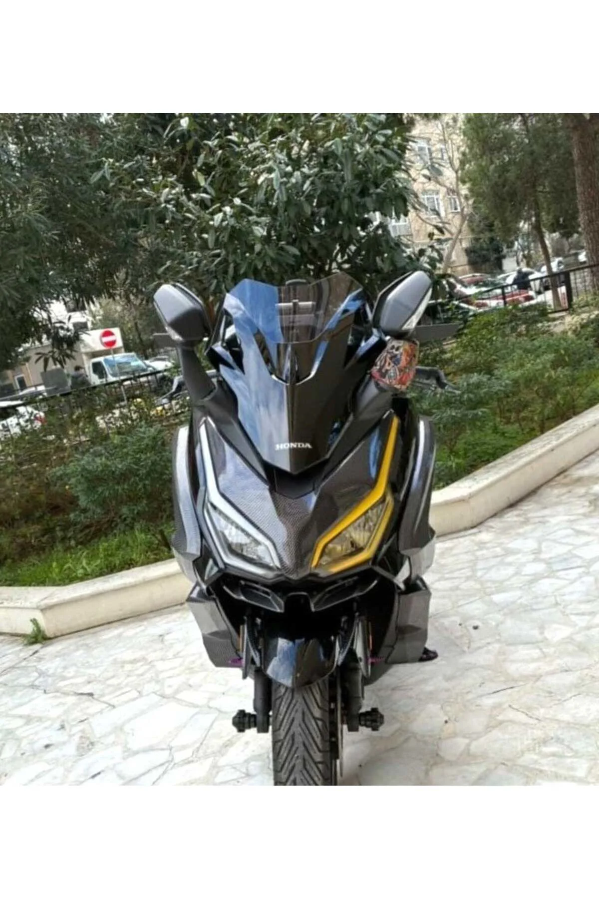 Honda Forza 250 Ön Cam 2021-2026 Model 43cm Füme Renkli 4mm