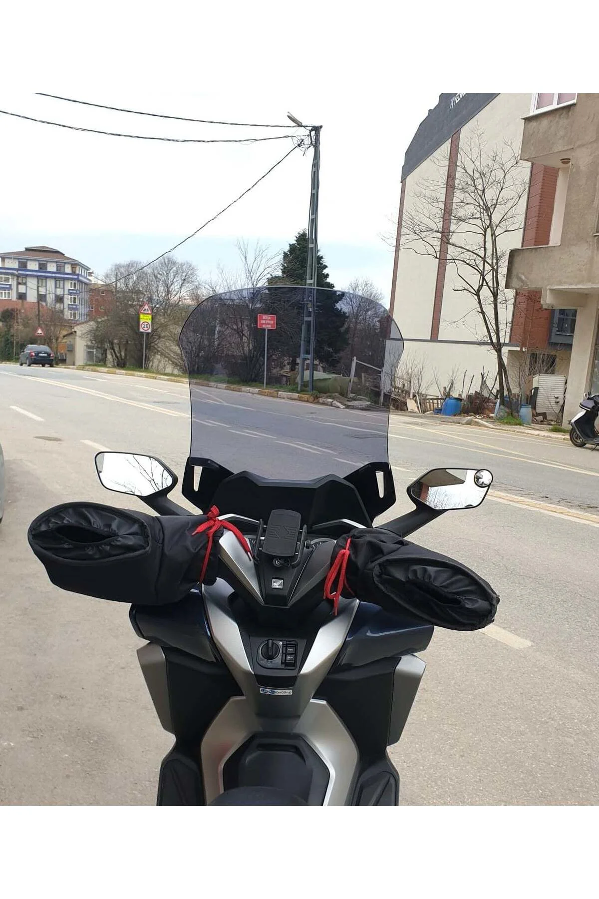 Honda Forza 250 Ön Cam 2018-2020 Model 58cm Füme Renkli 4mm