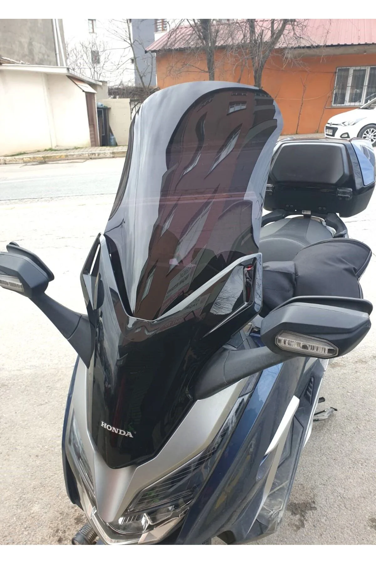 Honda Forza 250 Ön Cam 2018-2020 Model 58cm Siyah Renkli 4mm YOKT