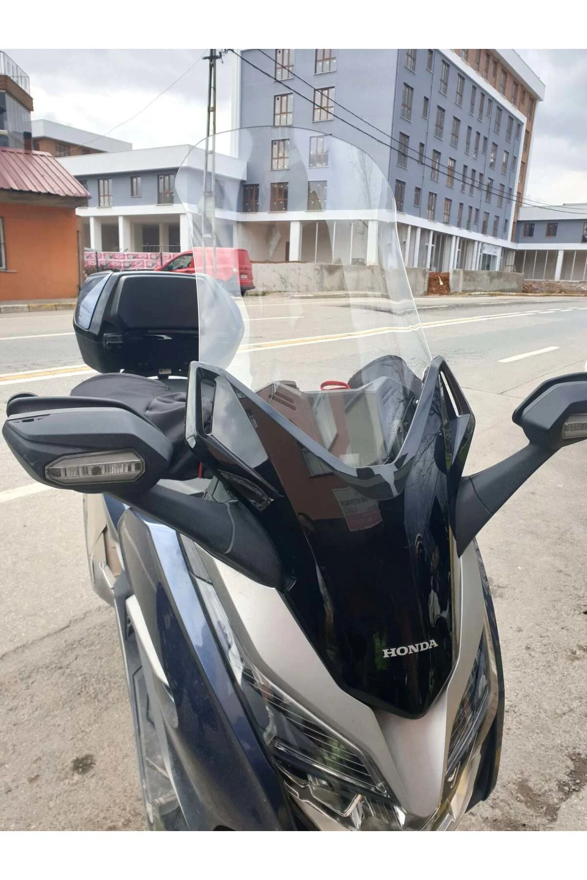 Honda Forza 250 Ön Cam 2018-2020 Model 58cm Şeffaf Renkli 4mm