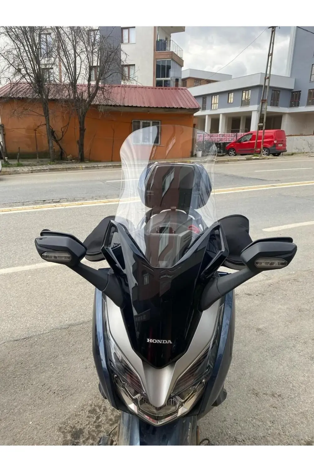 Honda Forza 250 Ön Cam 2018-2020 Model 58cm Şeffaf Renkli 4mm
