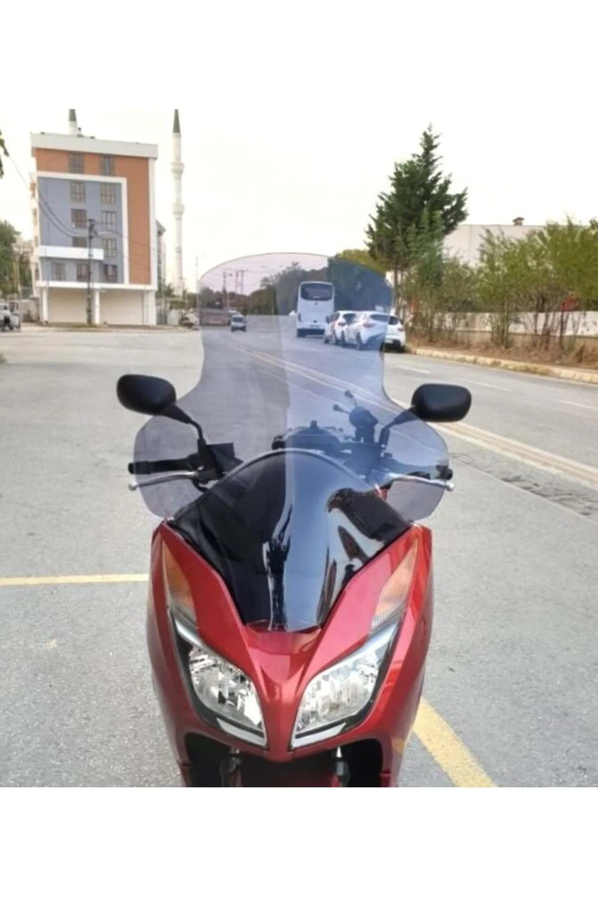 Honda Forza 300 Ön Cam 2014-2017 Model 75cm Füme Renkli 4mm