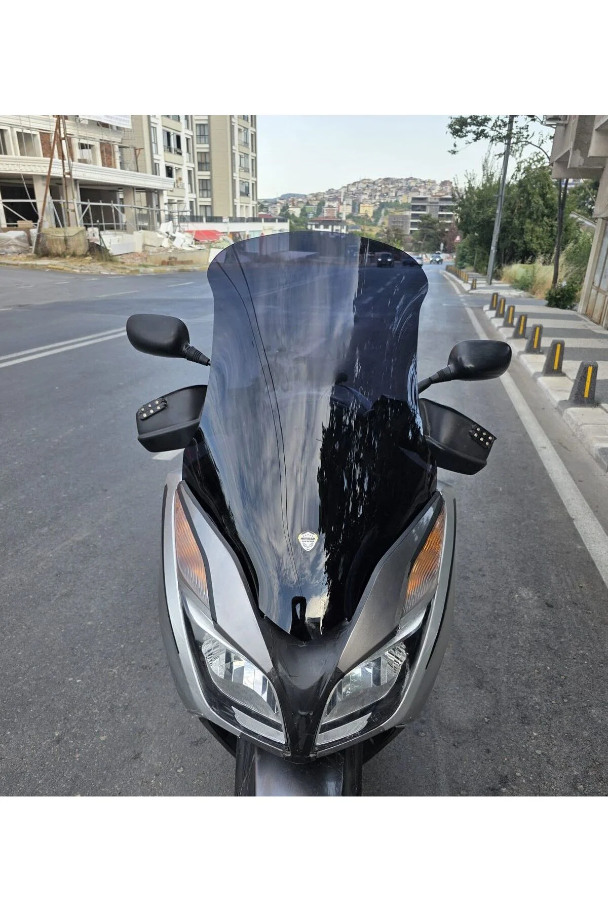 Honda Forza 300 Ön Cam 2014-2017 Model 78cm Siyah Renkli 4mm Elci