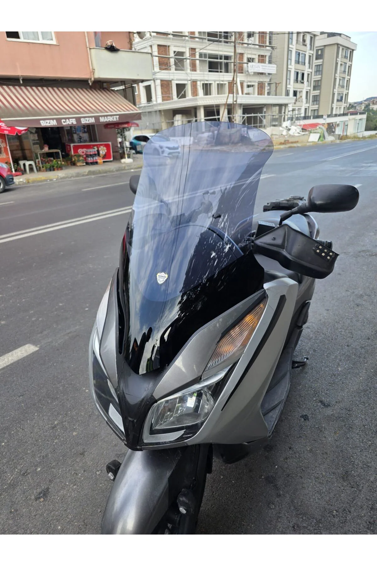 Honda Forza 300 Ön Cam 2014-2017 Model 78cm Füme Renkli 4mm Elcik