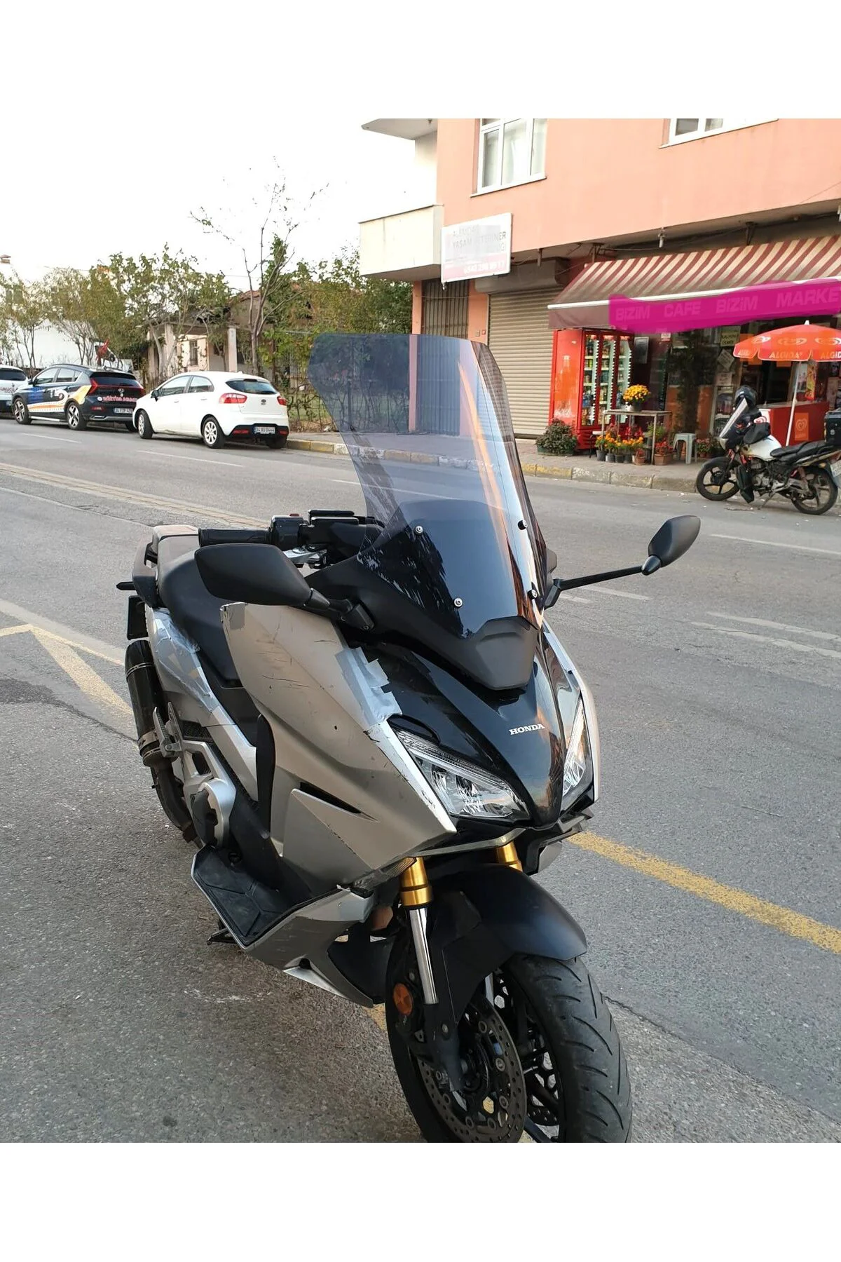Honda Forza NSS 750 Ön Cam 2021-2023 Model 60cm Füme Renkli 4mm