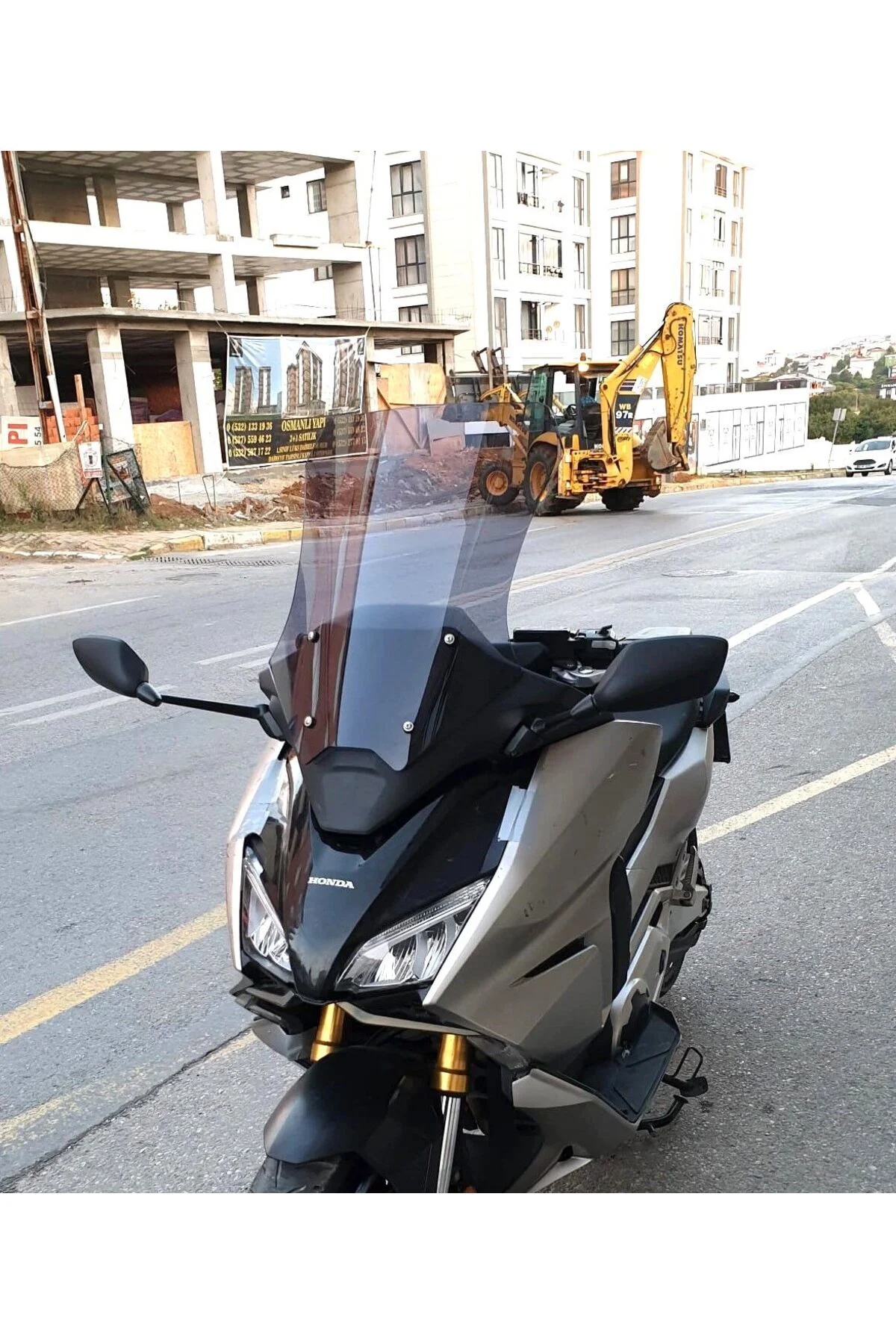 Honda Forza NSS 750 Ön Cam 2021-2023 Model 60cm Füme Renkli 4mm