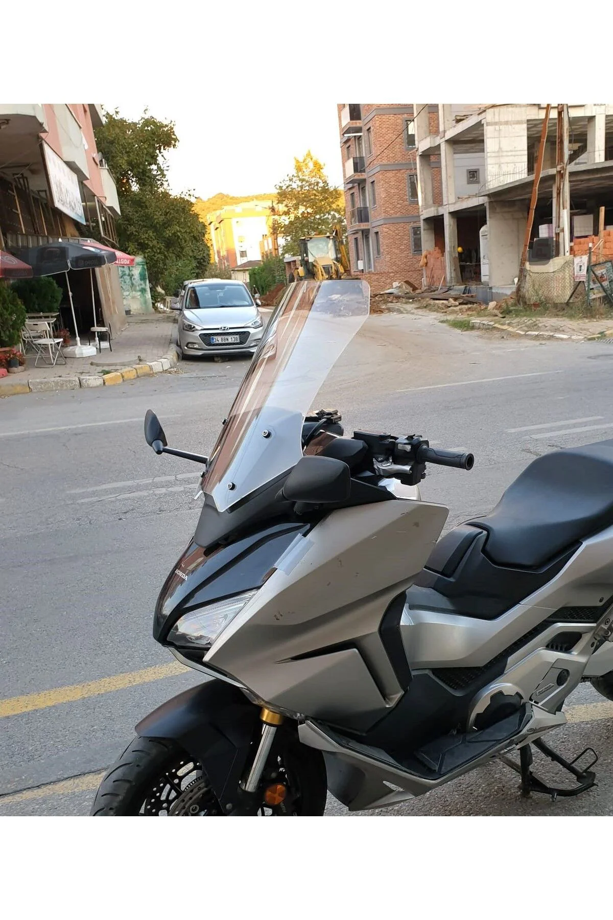 Honda Forza NSS 750 Ön Cam 2021-2023 Model 60cm Şeffaf Renkli 4mm