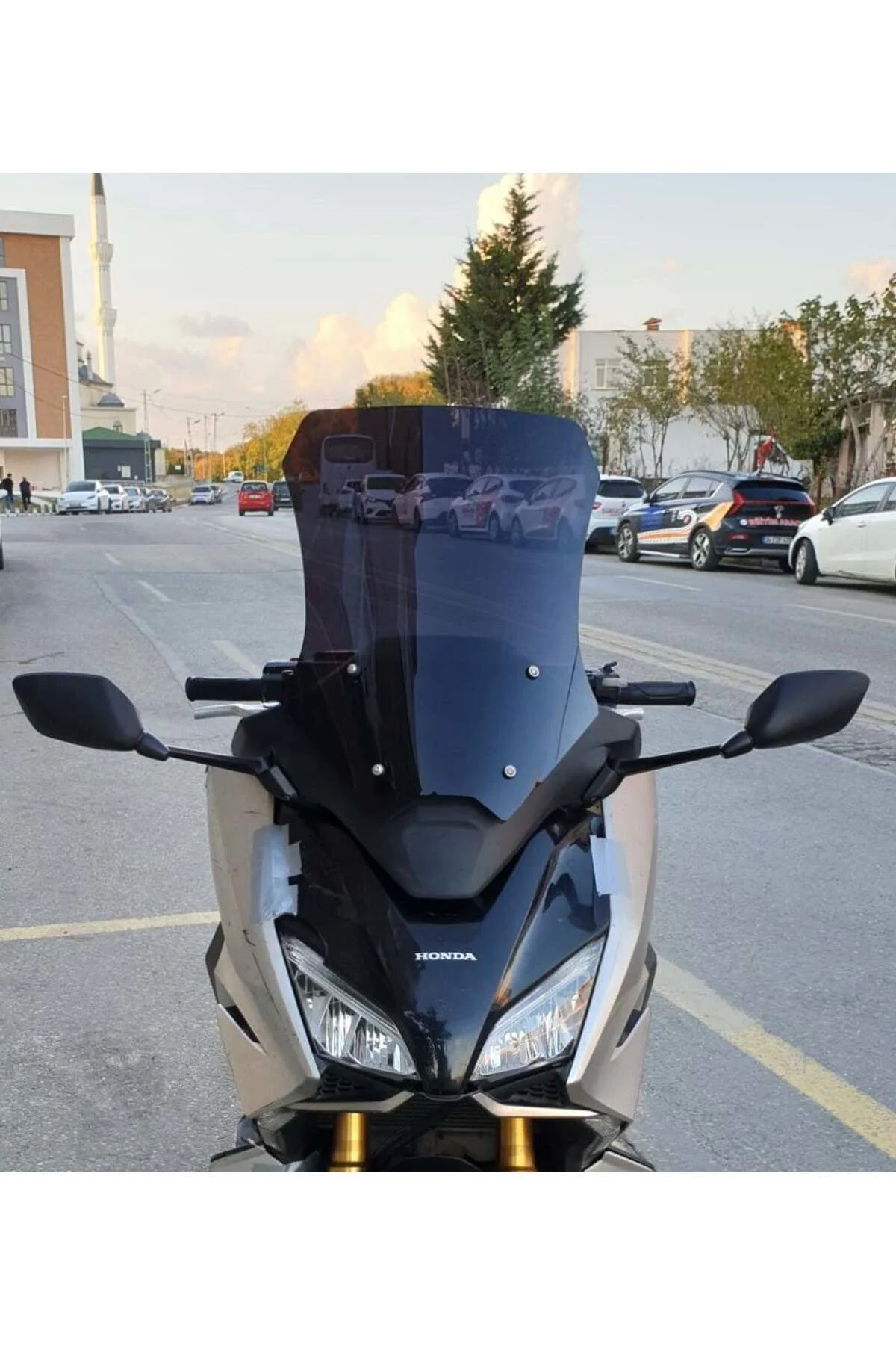 Honda Forza NSS 750 Ön Cam 2021-2023 Model 60cm Siyah Renkli 4mm