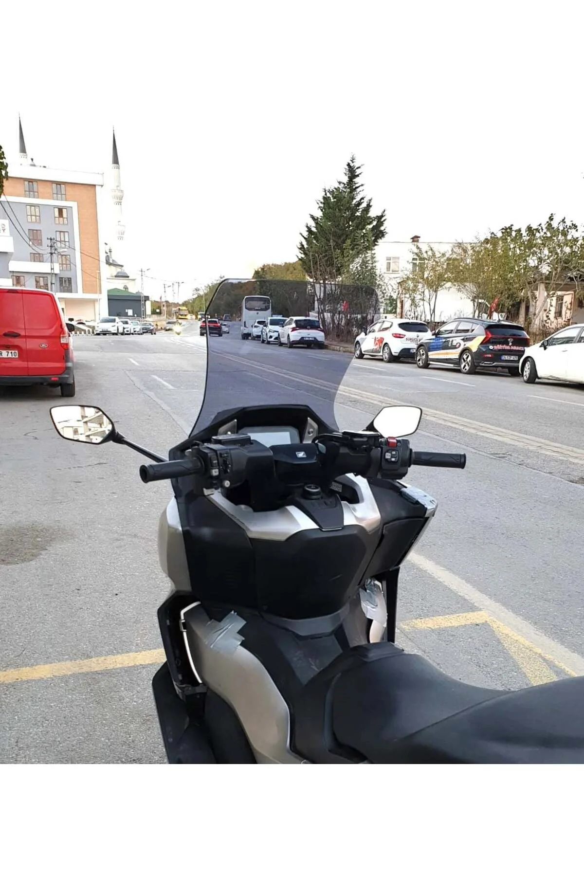 Honda Forza NSS 750 Ön Cam 2021-2023 Model 60cm Füme Renkli 4mm
