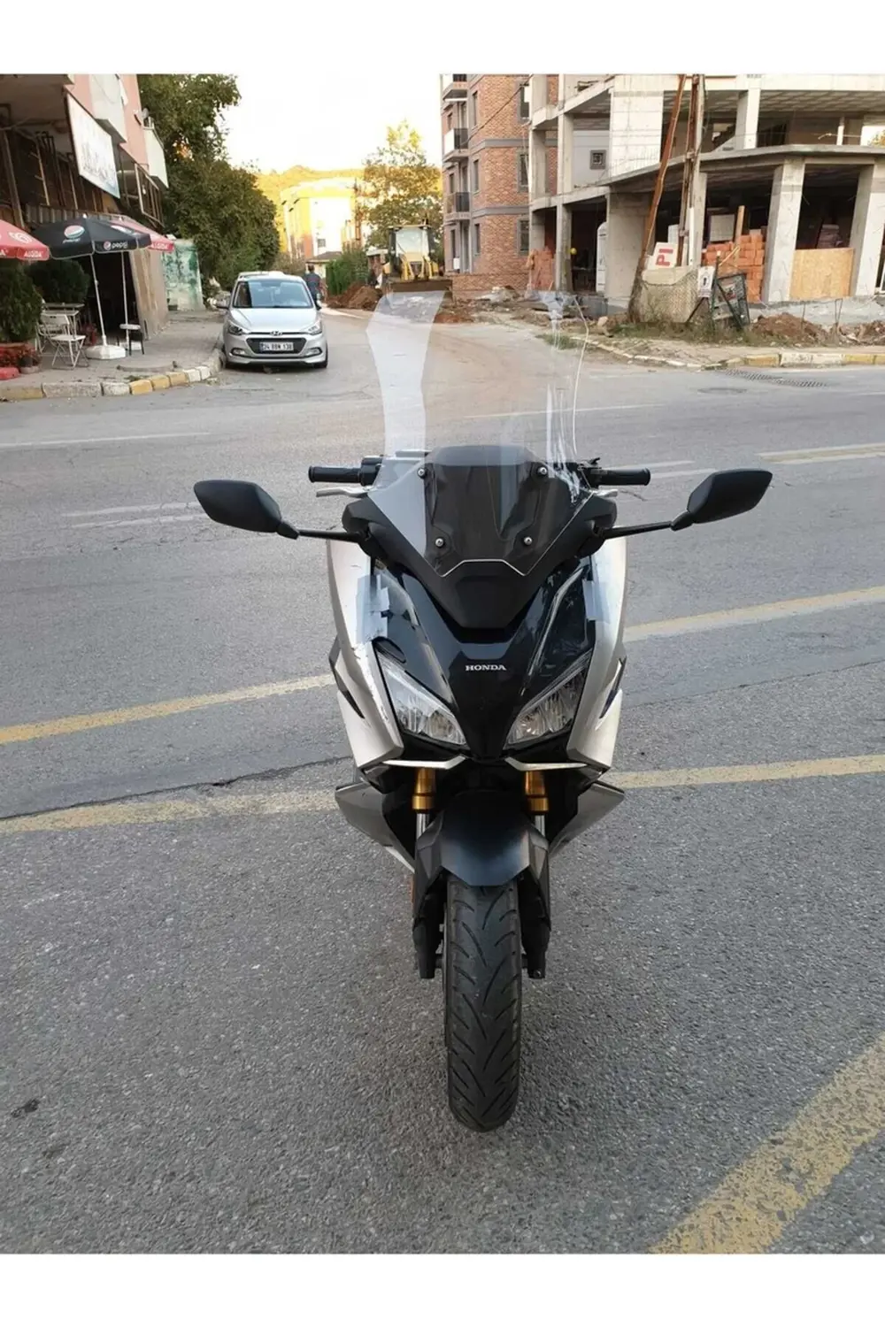 Honda Forza NSS 750 Ön Cam 2021-2023 Model 60cm Şeffaf Renkli 4mm