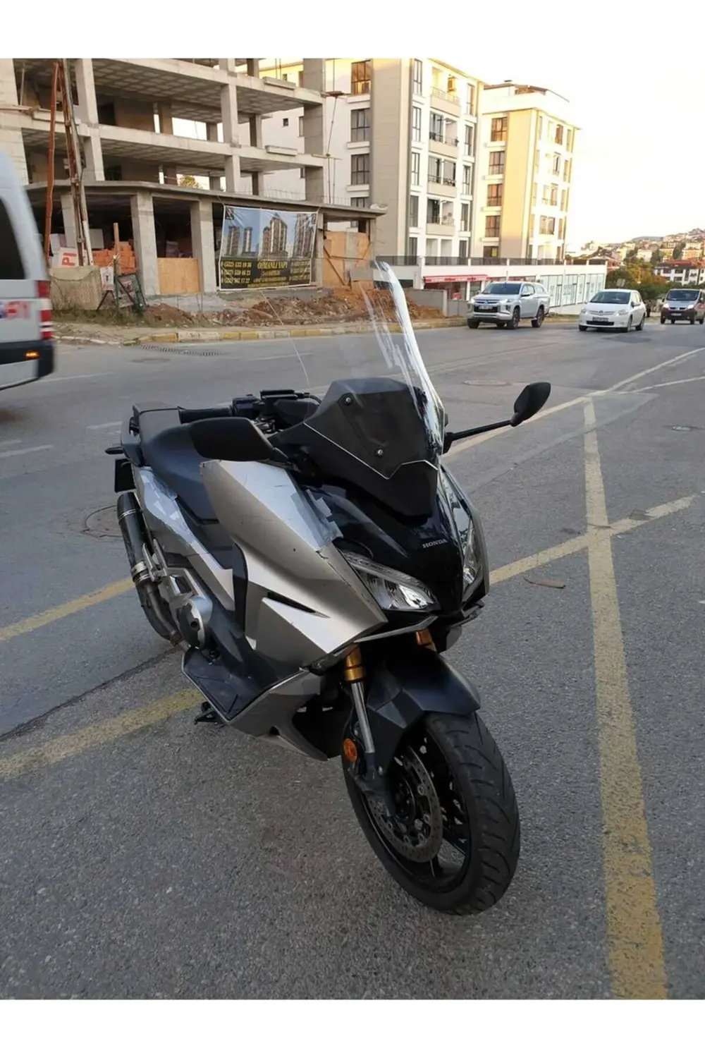 Honda Forza NSS 750 Ön Cam 2021-2023 Model 60cm Şeffaf Renkli 4mm