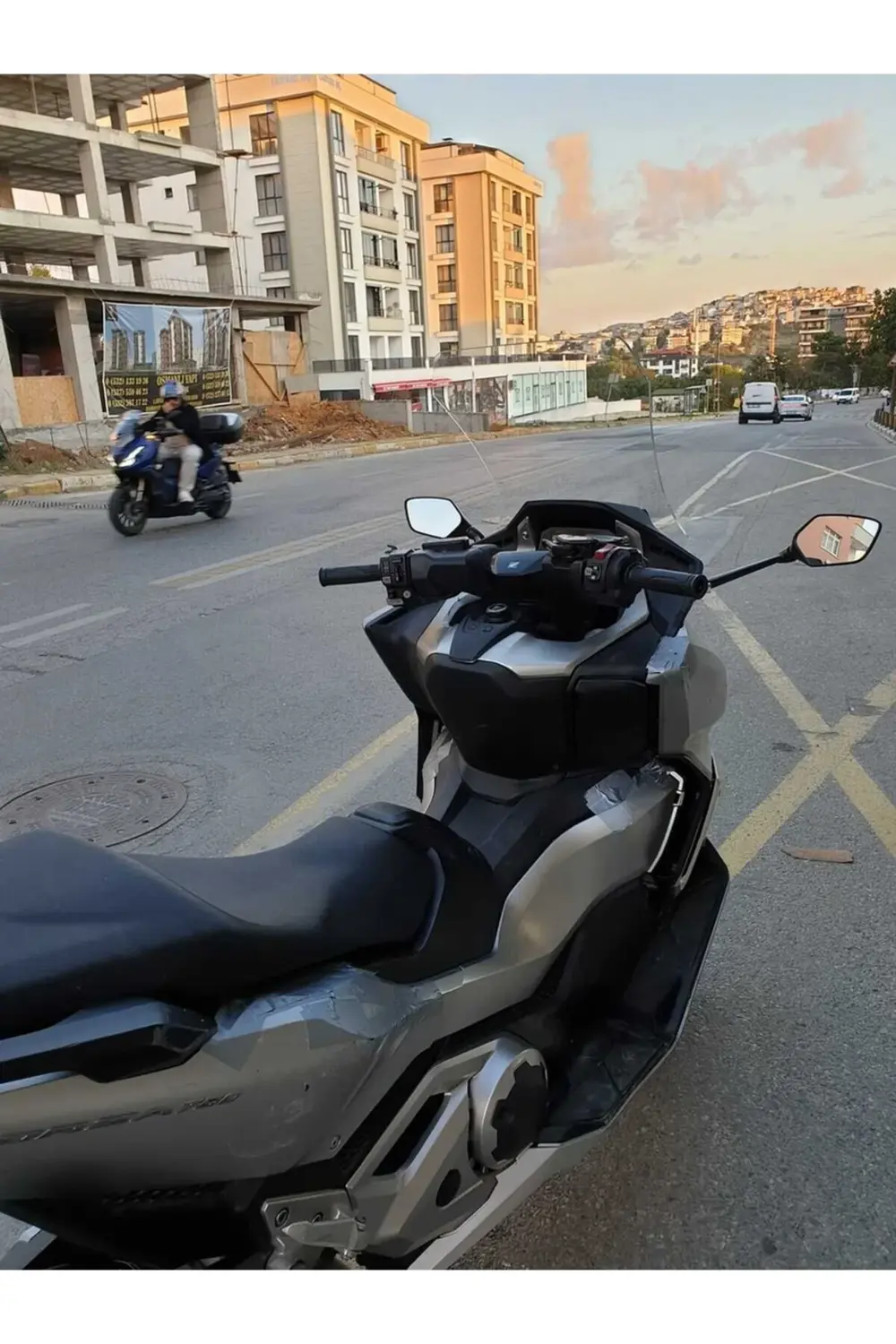 Honda Forza NSS 750 Ön Cam 2021-2023 Model 60cm Şeffaf Renkli 4mm