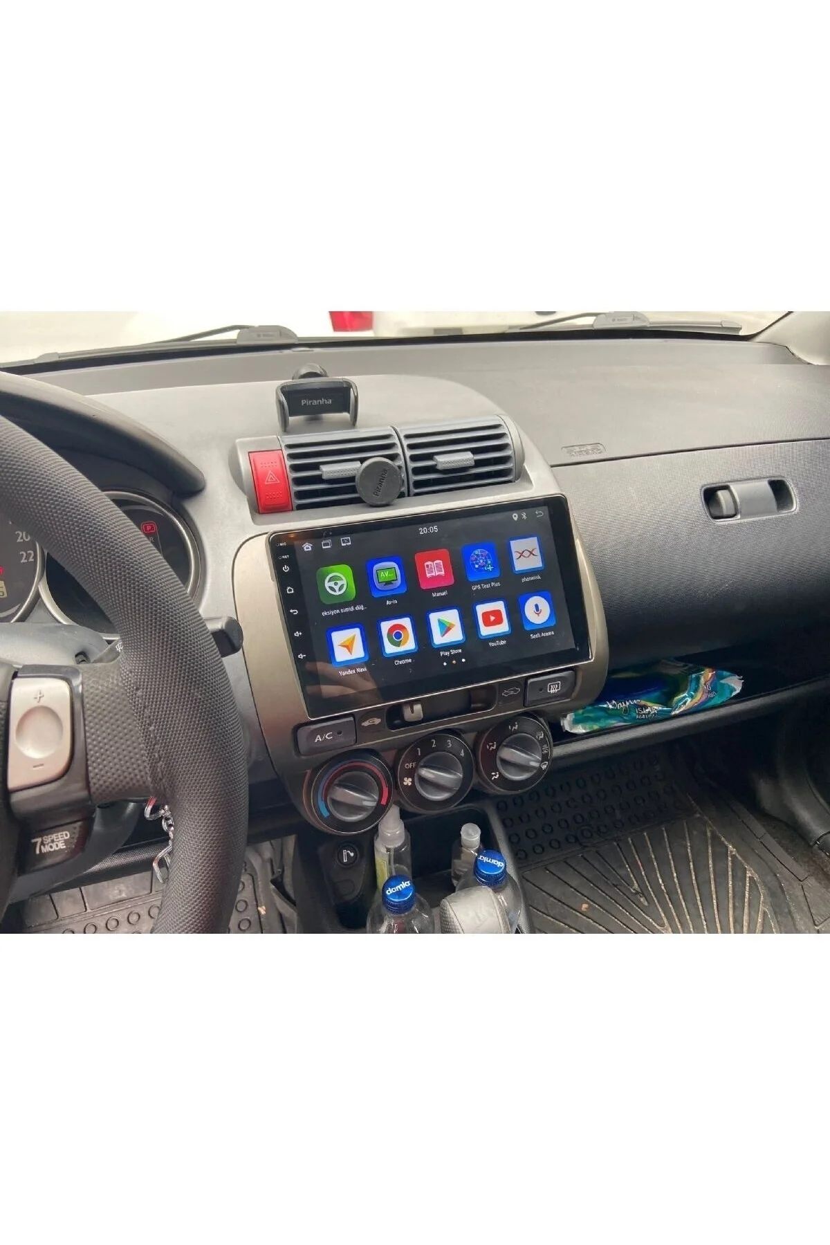 HONDA JAZZ ANDROİD 14 2-32 MULTİMEDYA CARPLAY-KAMERA-IPS