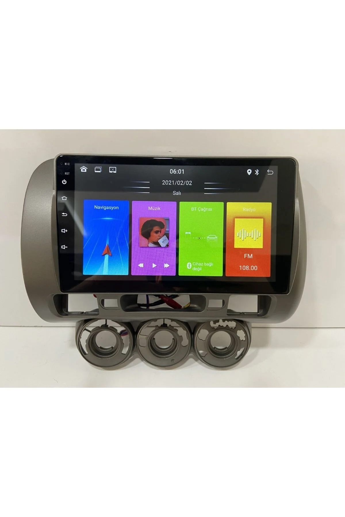 HONDA JAZZ ANDROİD 14 2-32 MULTİMEDYA CARPLAY-KAMERA-IPS