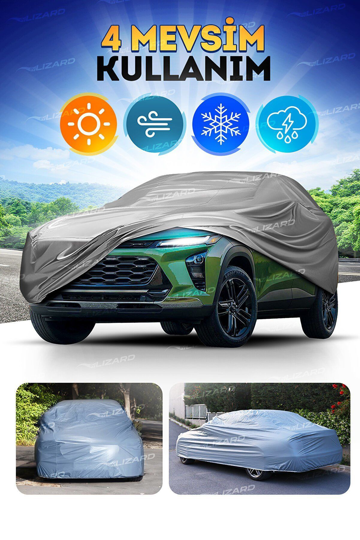 Honda Logo Uyumlu Araca Özel Oto Brandası - Premium Araba Örtüsü 