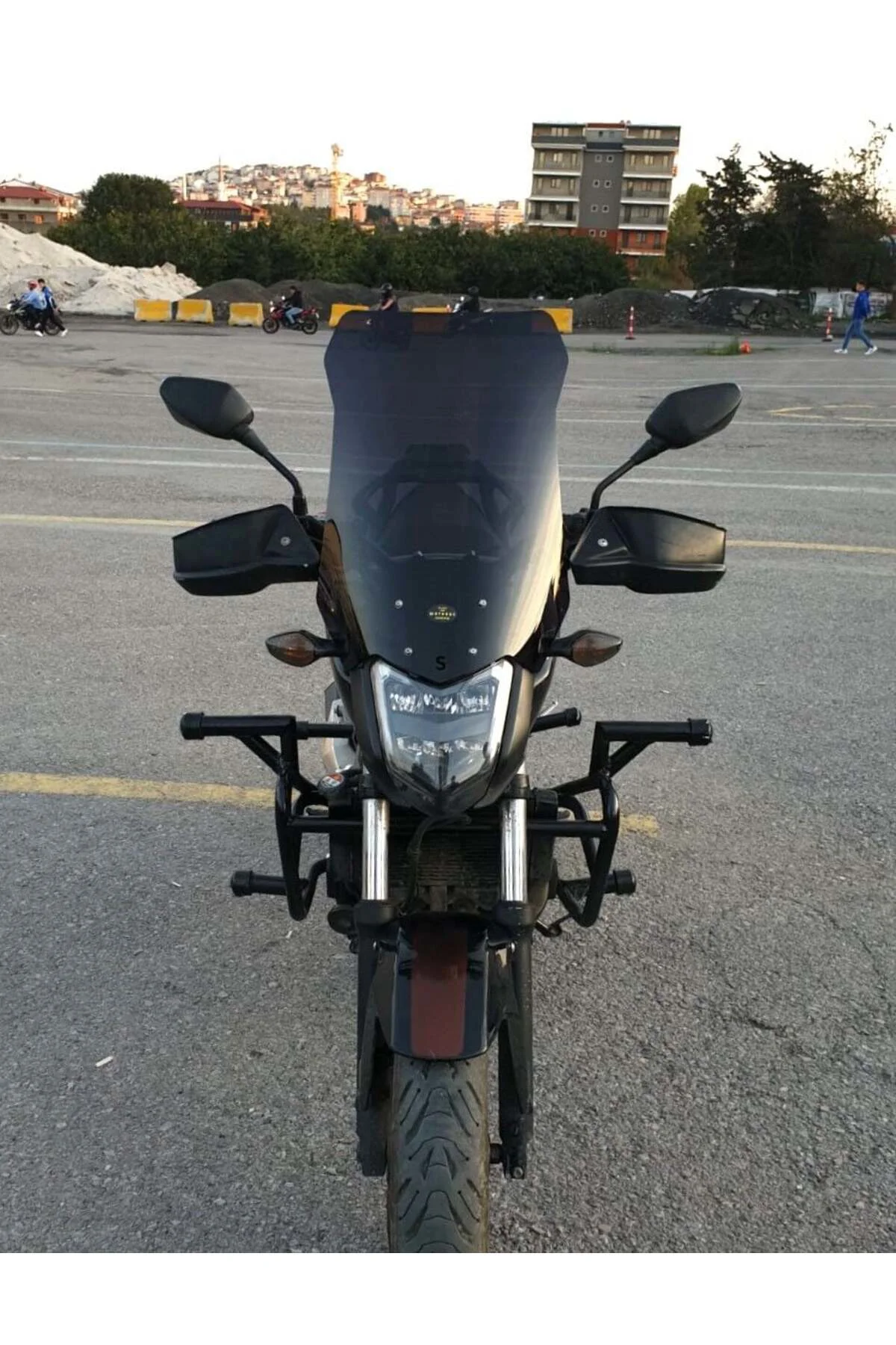 Honda NC 700 750 S Ön Cam 2012-2020 Model 50cm Siyah Renkli 4mm O