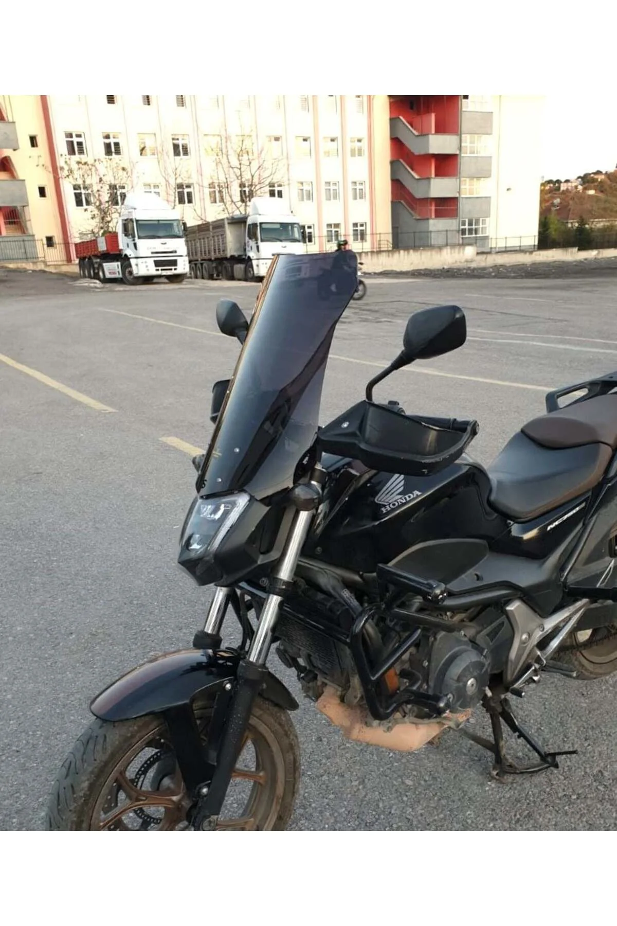 Honda NC 700 750 S Ön Cam 2012-2020 Model 50cm Siyah Renkli 4mm O