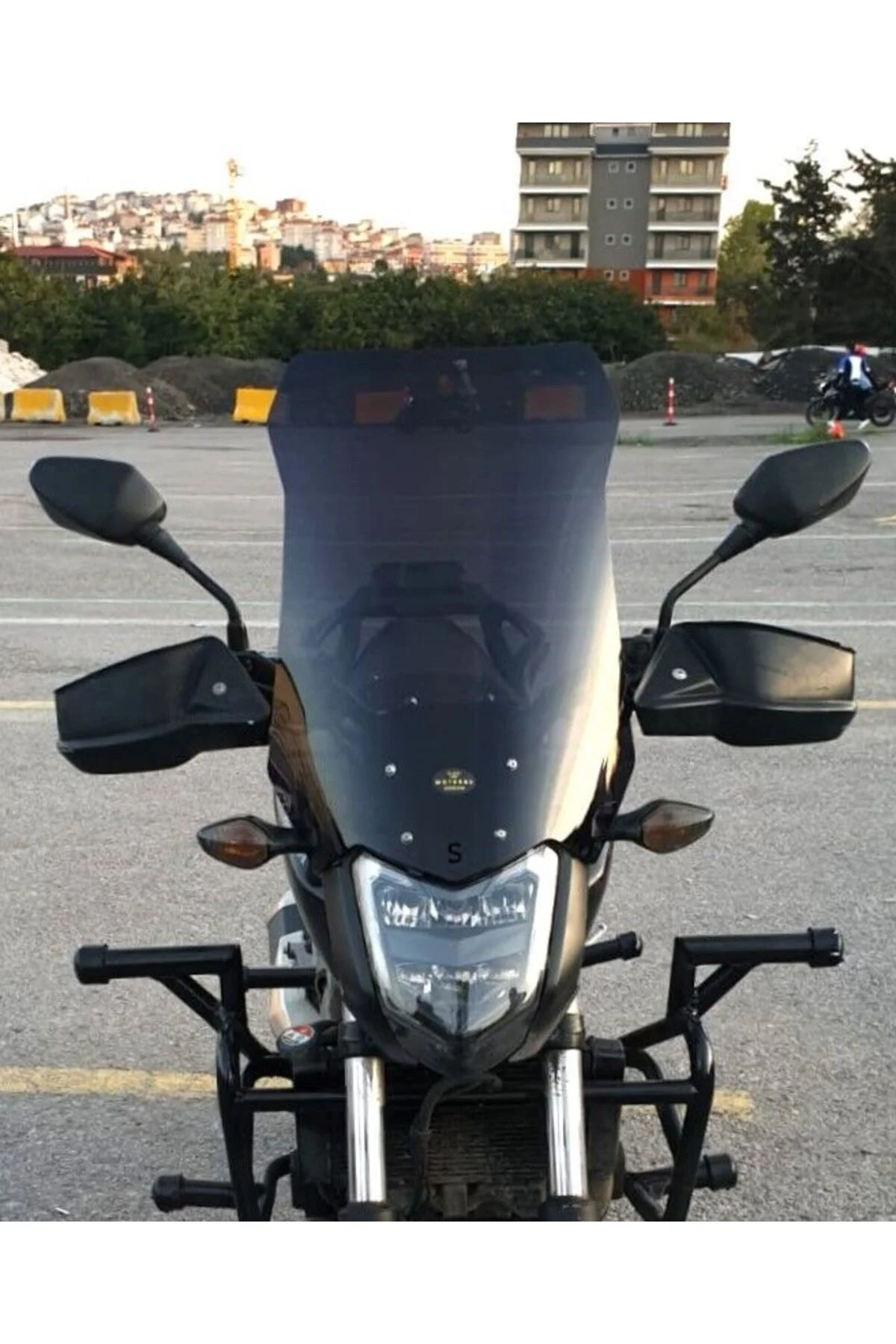 Honda NC 700 750 S Ön Cam 2012-2020 Model 50cm Siyah Renkli 4mm O
