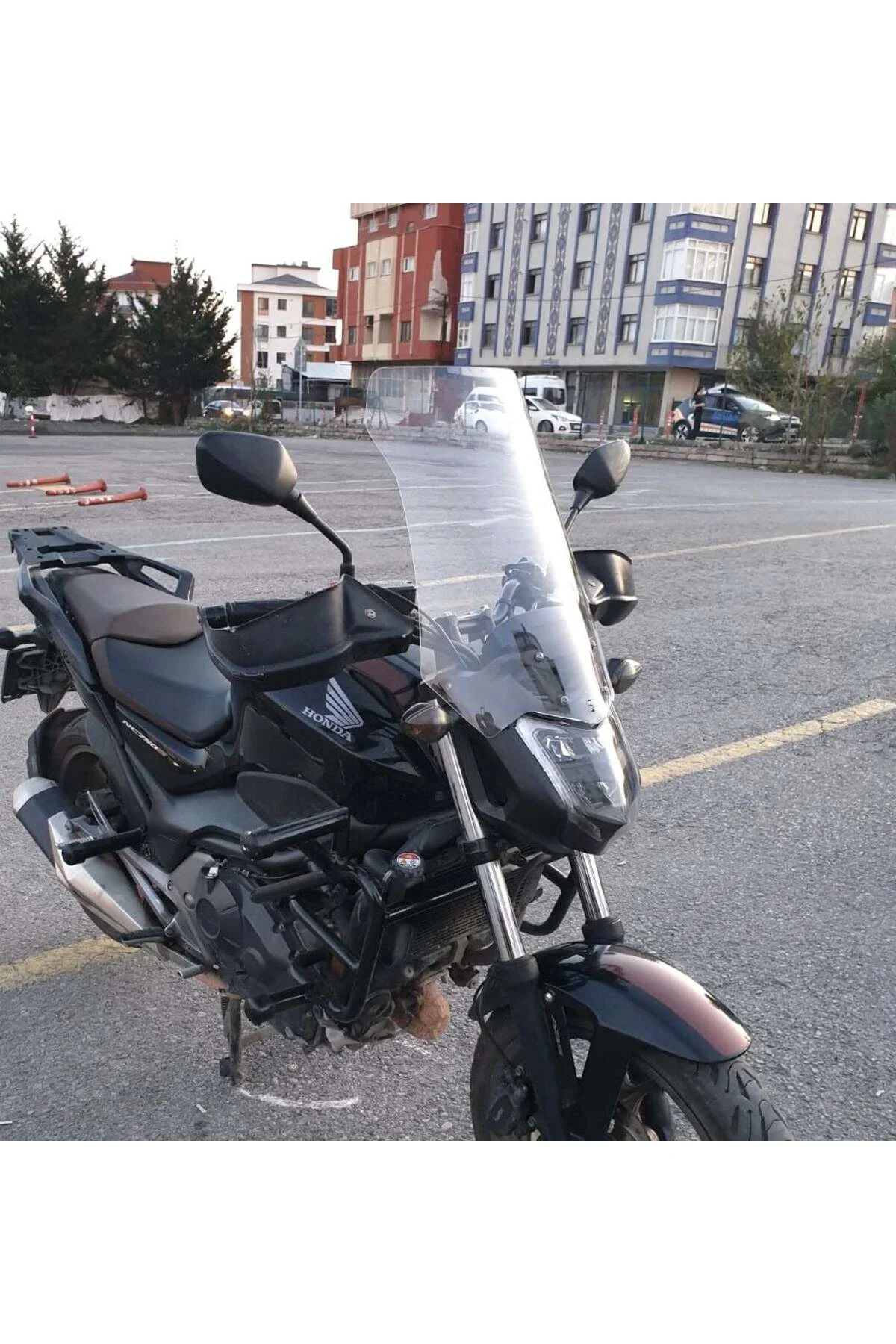 Honda NC 700 750 S Ön Cam 2012-2020 Model 50cm Şeffaf Renkli 4mm ORTA BOYLU