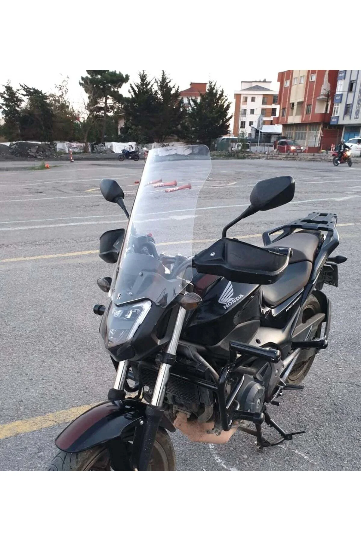Honda NC 700 750 S Ön Cam 2012-2020 Model 50cm Şeffaf Renkli 4mm ORTA BOYLU