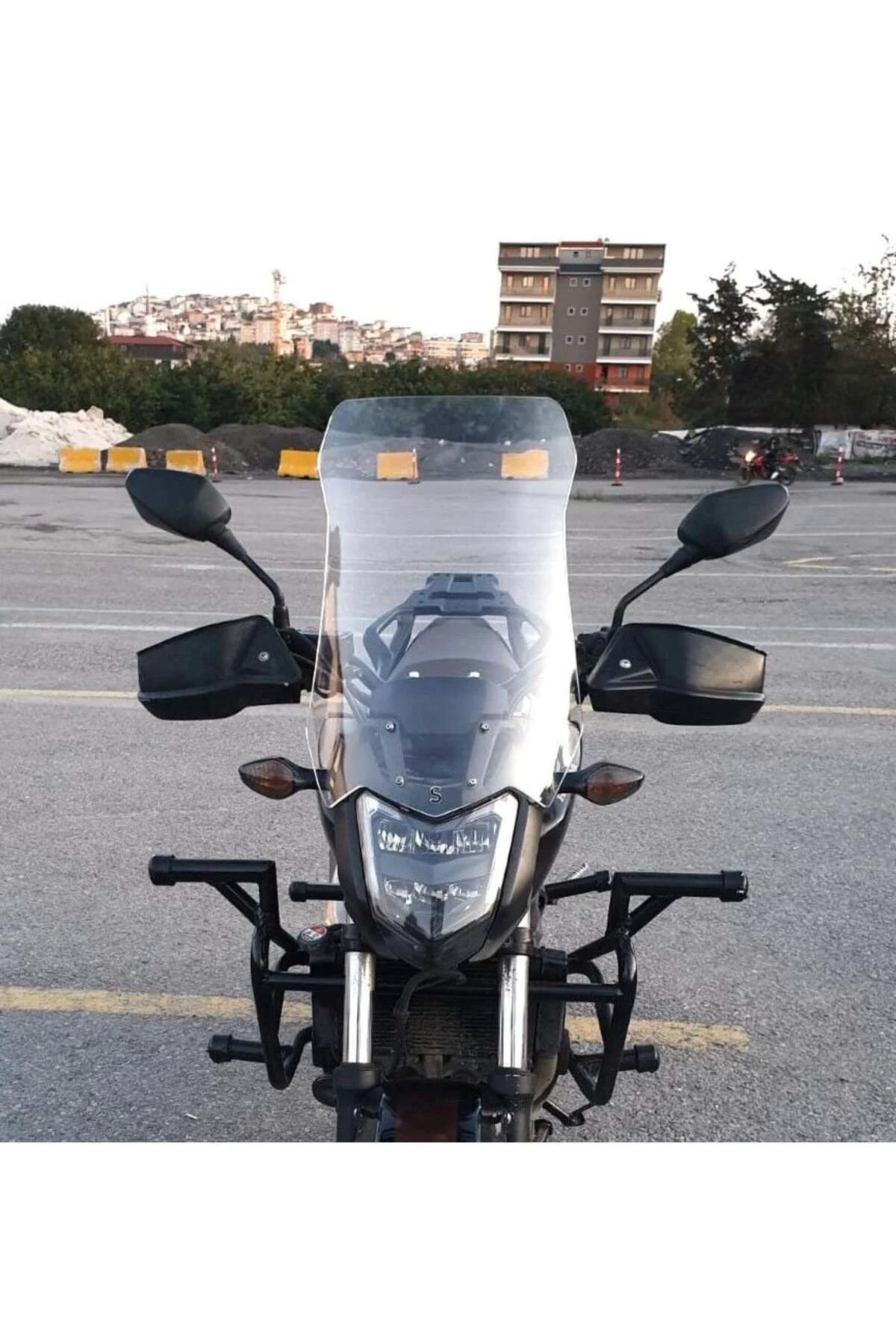 Honda NC 700 750 S Ön Cam 2012-2020 Model 50cm Şeffaf Renkli 4mm ORTA BOYLU