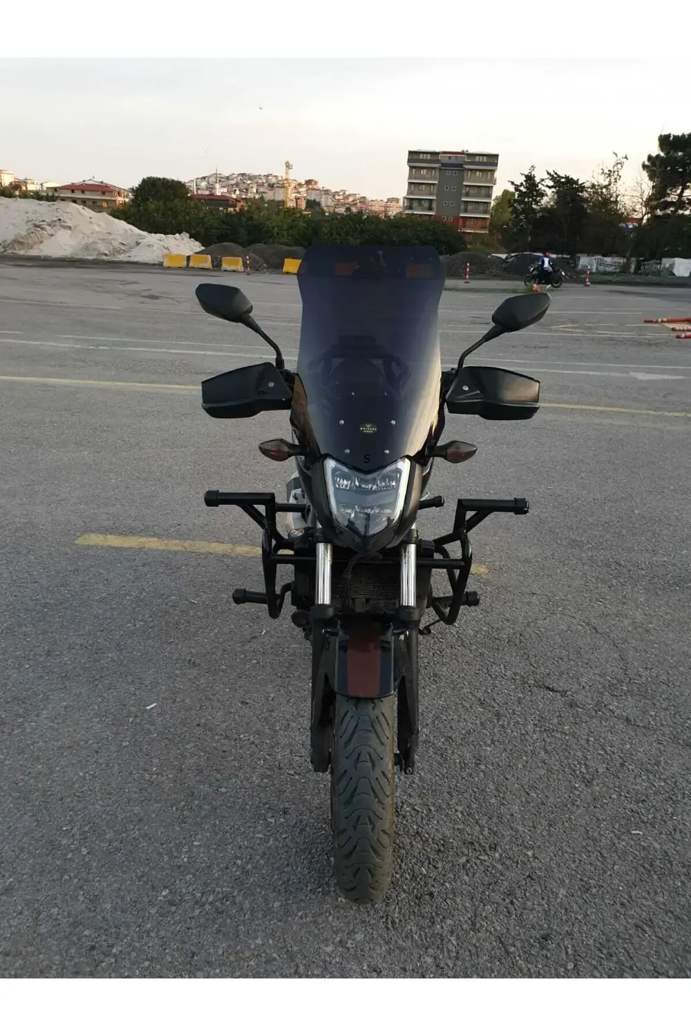 Honda Nc 700 750 S Ön Cam 2012 2020 Model 50cm Siyah Renkli 4mm O