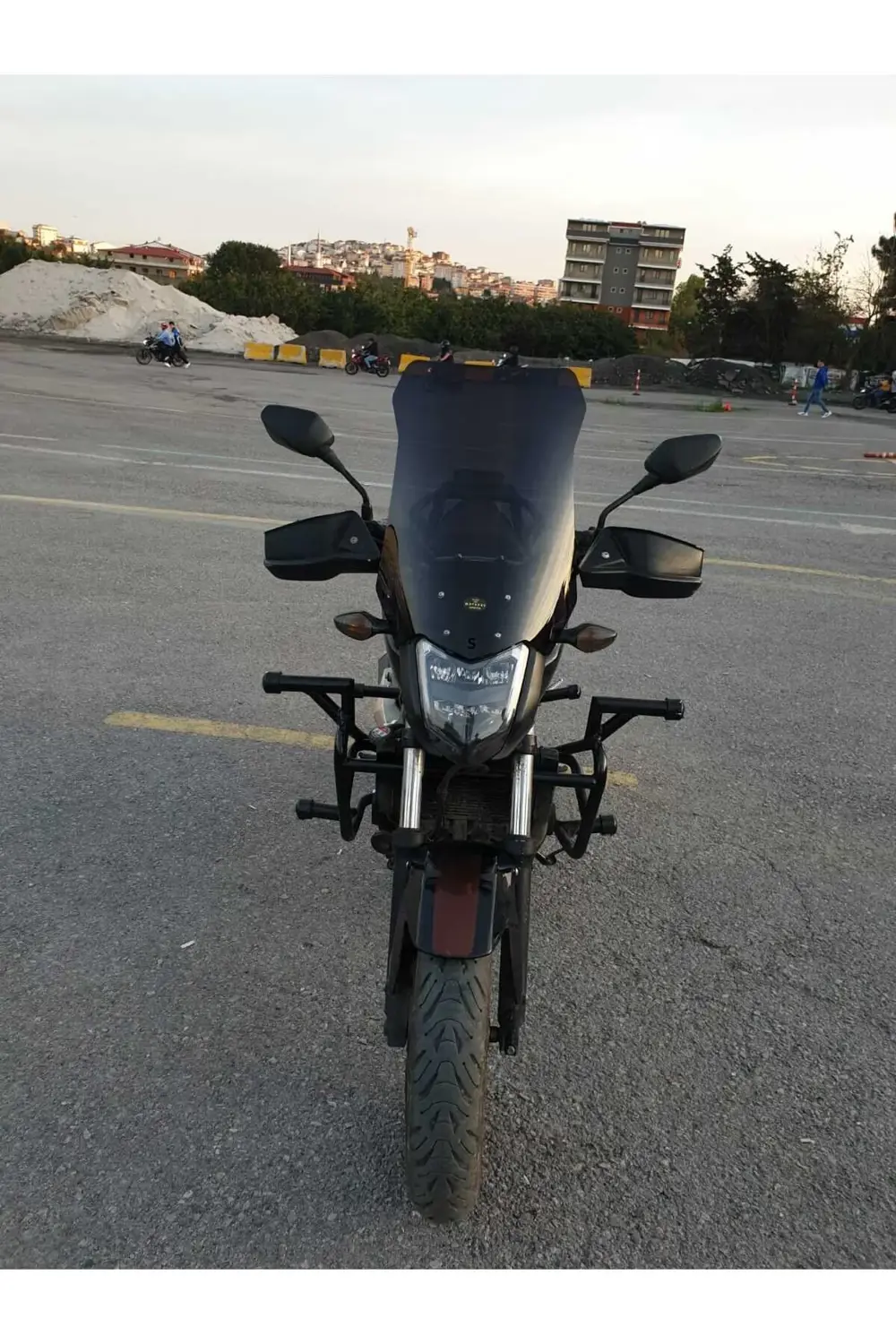 Honda Nc 700 750 S Ön Cam 2012 2020 Model 50cm Siyah Renkli 4mm O