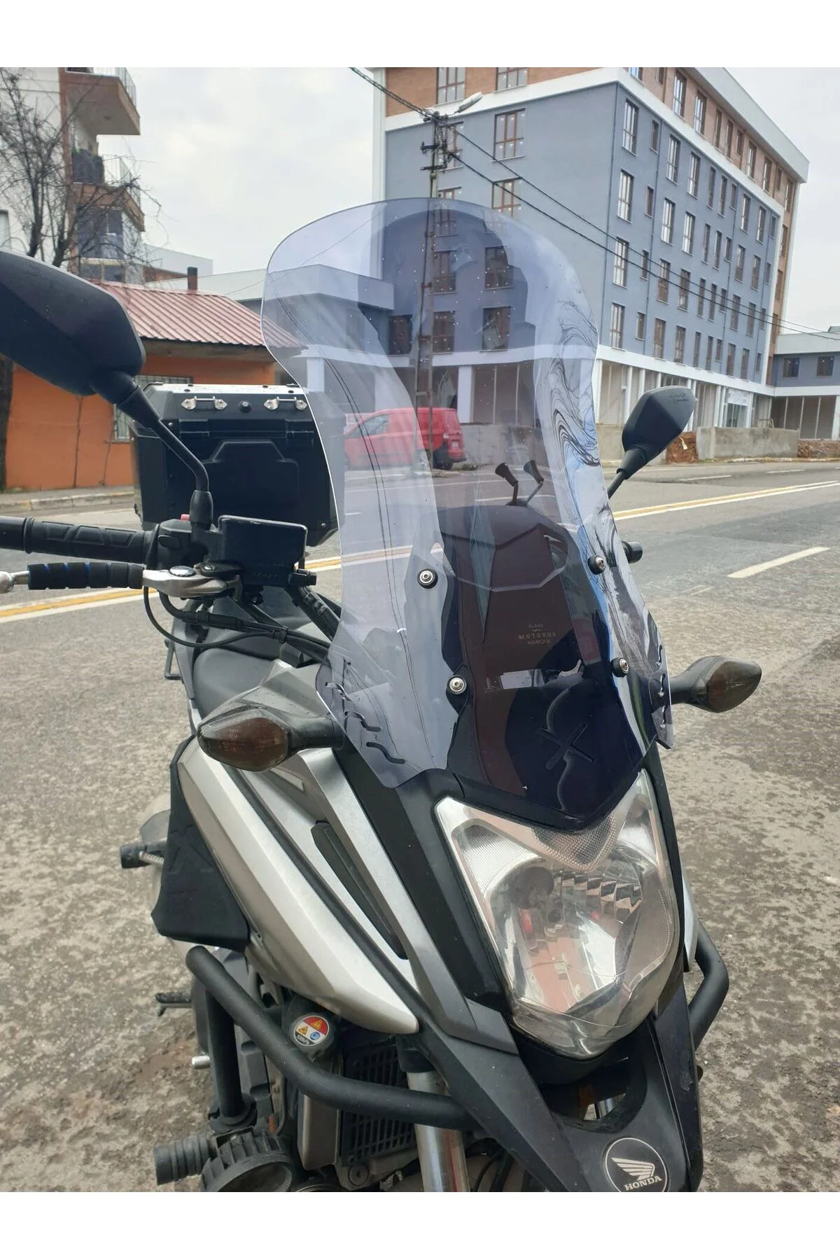 Honda NC 700 750 X Ön Cam 2016-2020 Model 59cm Füme Renkli 4mm UZ