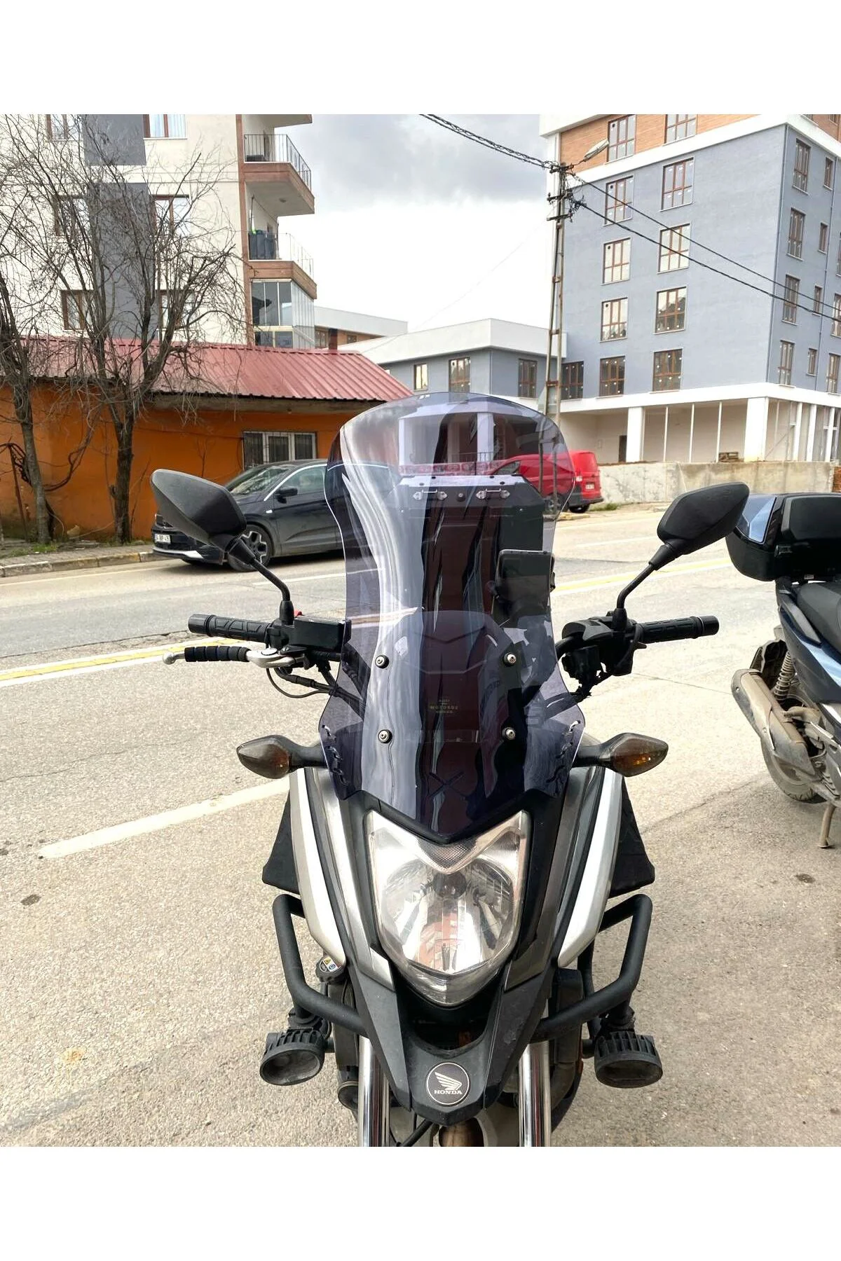 Honda NC 700 750 X Ön Cam 2016-2020 Model 59cm Füme Renkli 4mm UZ