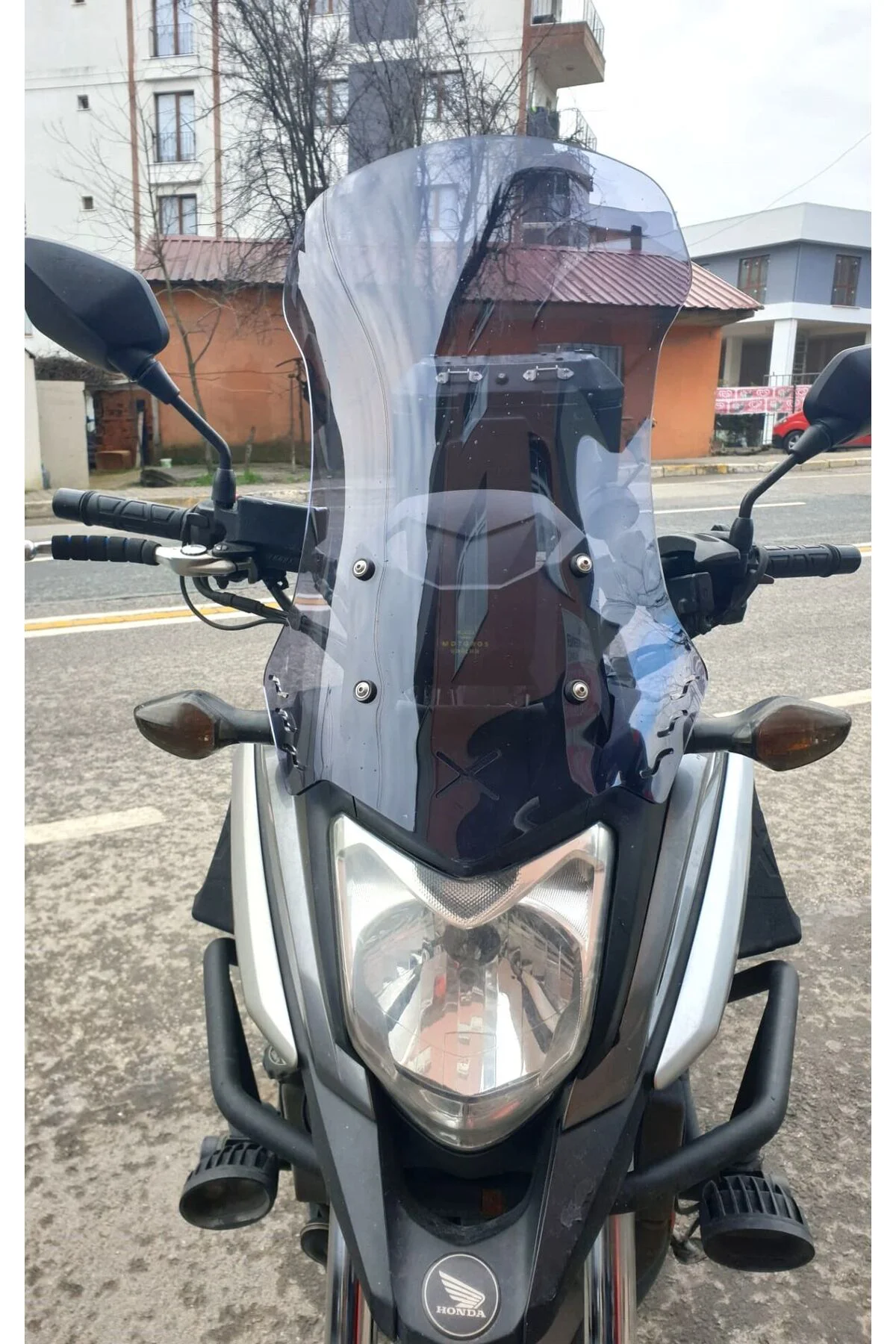 Honda NC 700 750 X Ön Cam 2016-2020 Model 59cm Füme Renkli 4mm UZ