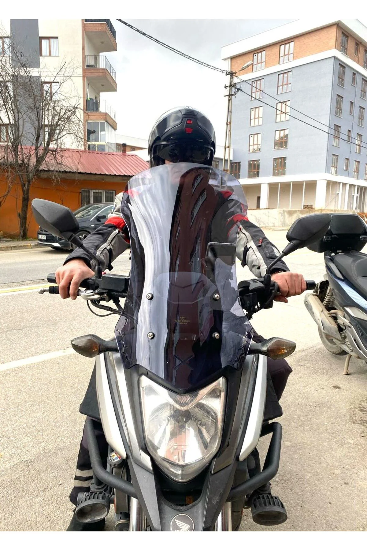 Honda NC 700 750 X Ön Cam 2016-2020 Model 50cm Füme Renkli 4mm OR