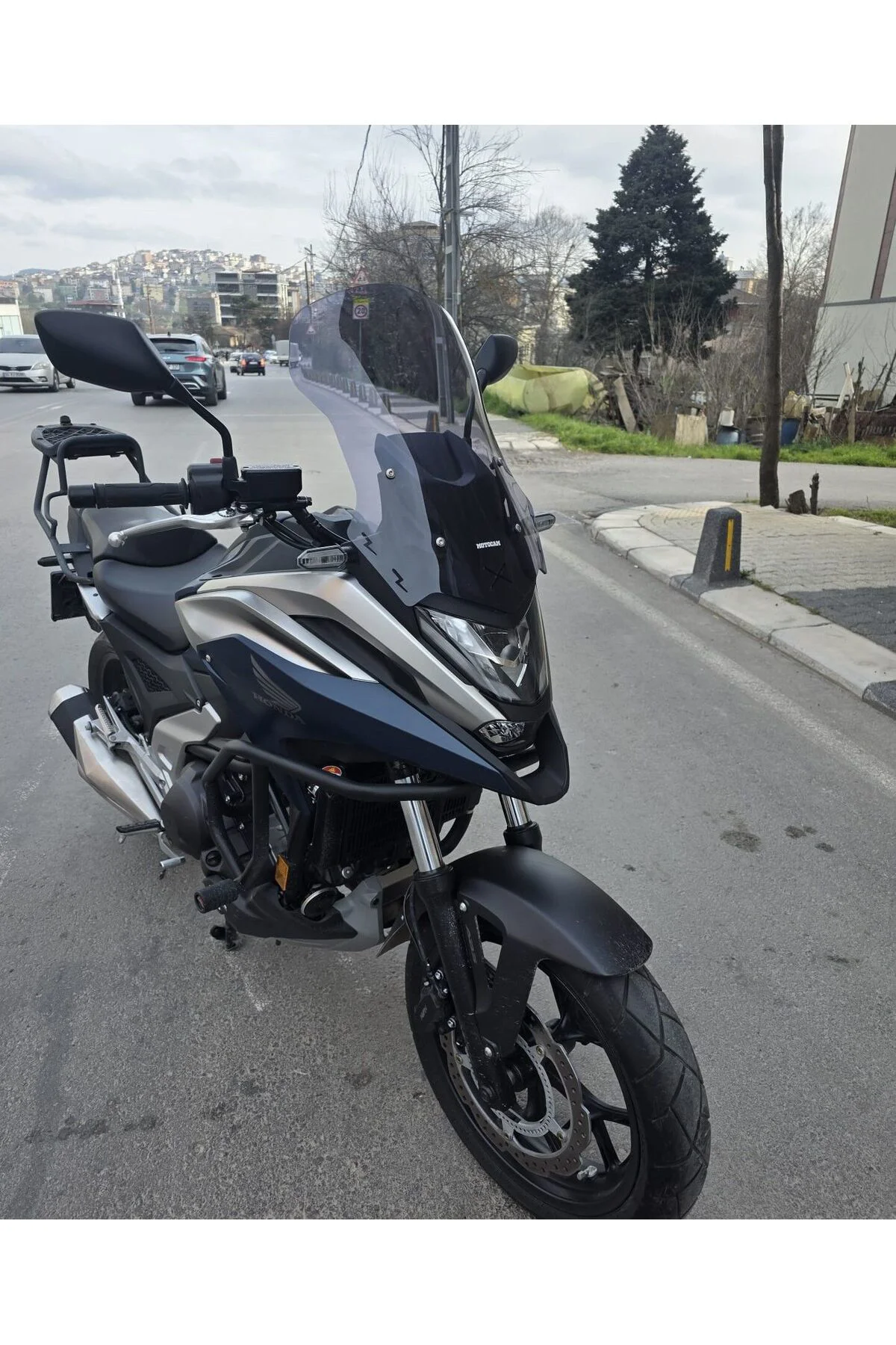 Honda NC 700 750 X Ön Cam 2021-2024 Model 50cm Füme Renkli 4mm OR