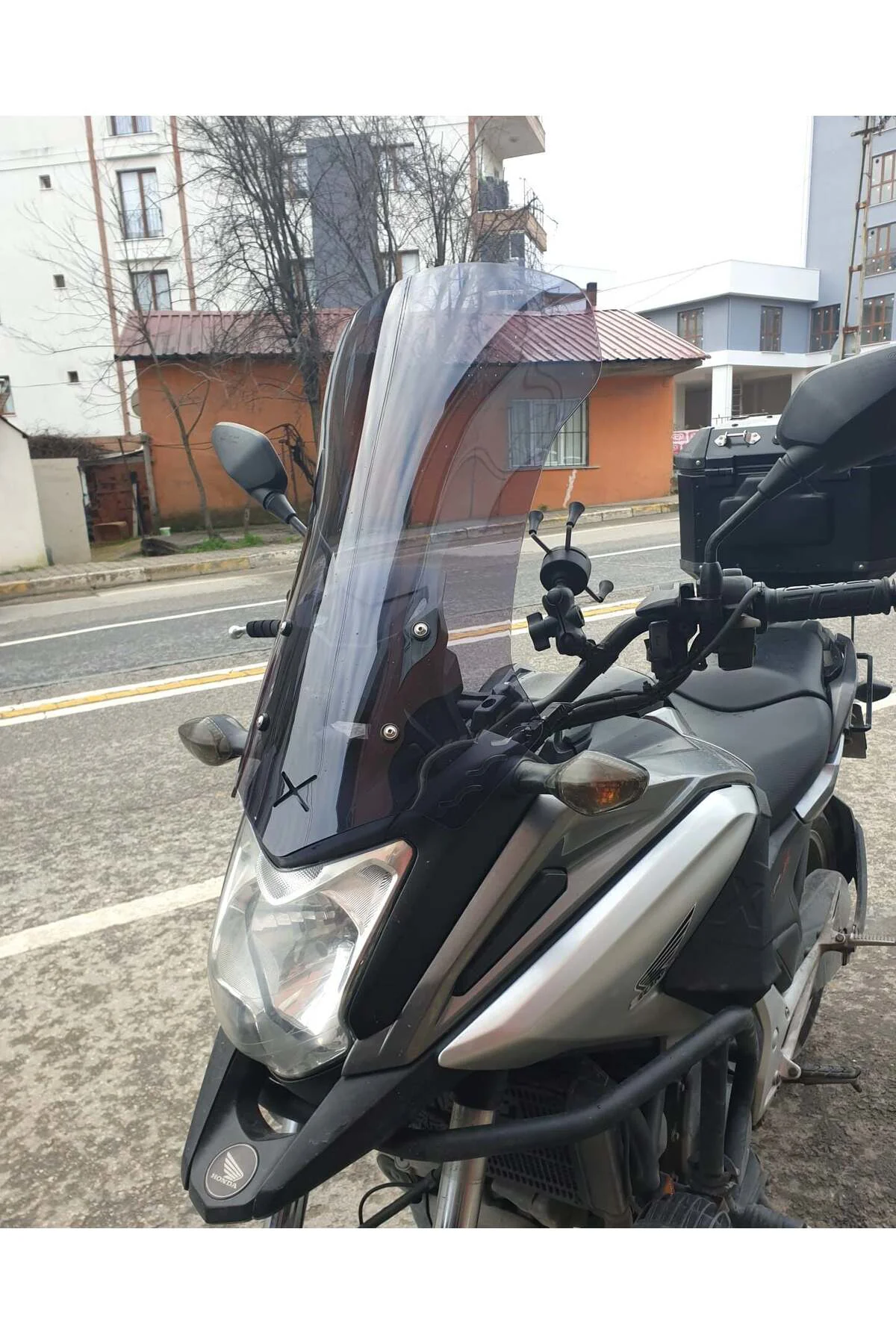 Honda NC 700 750 X Ön Cam 2016-2020 Model 50cm Füme Renkli 4mm OR