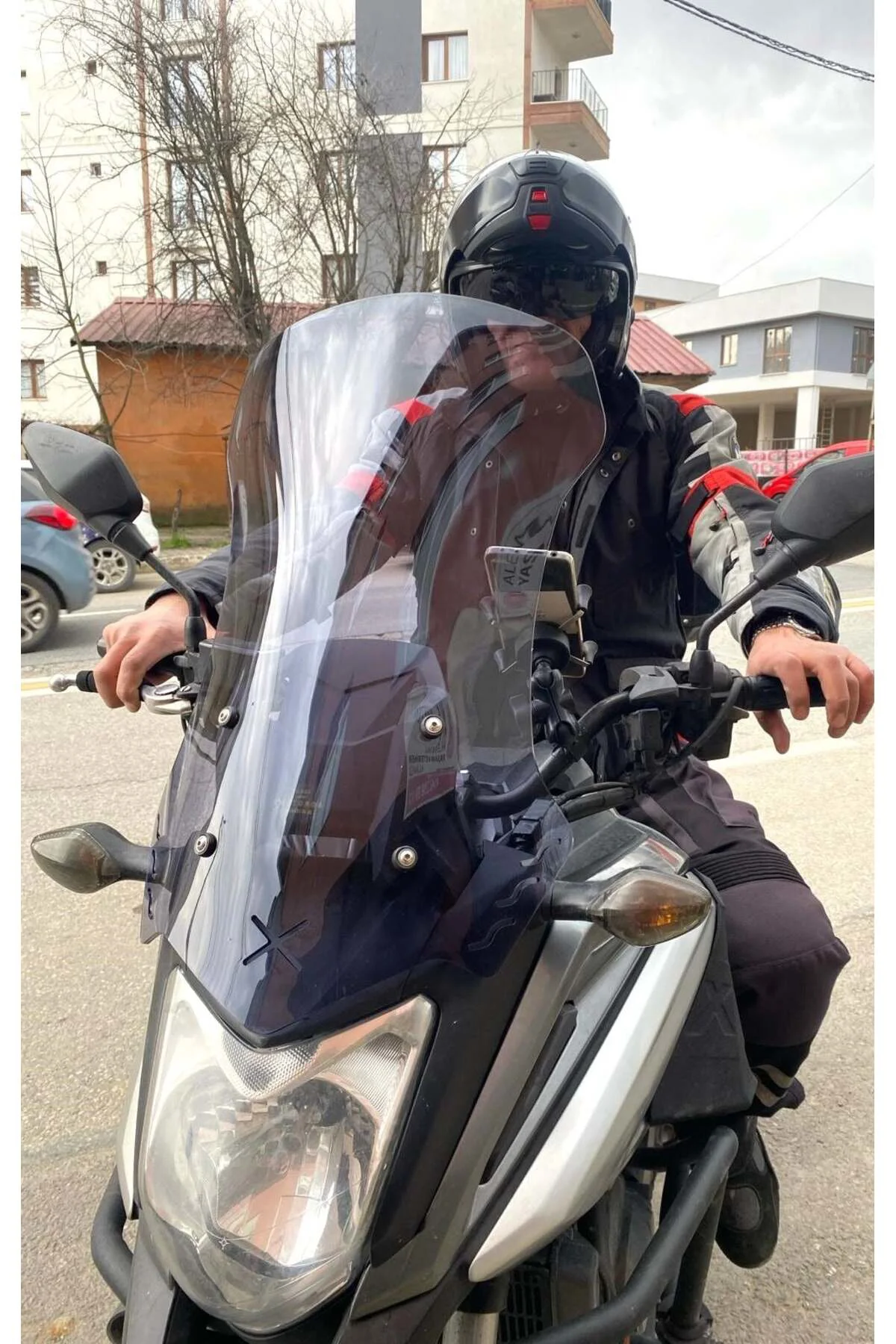 Honda NC 700 750 X Ön Cam 2016-2020 Model 50cm Füme Renkli 4mm OR