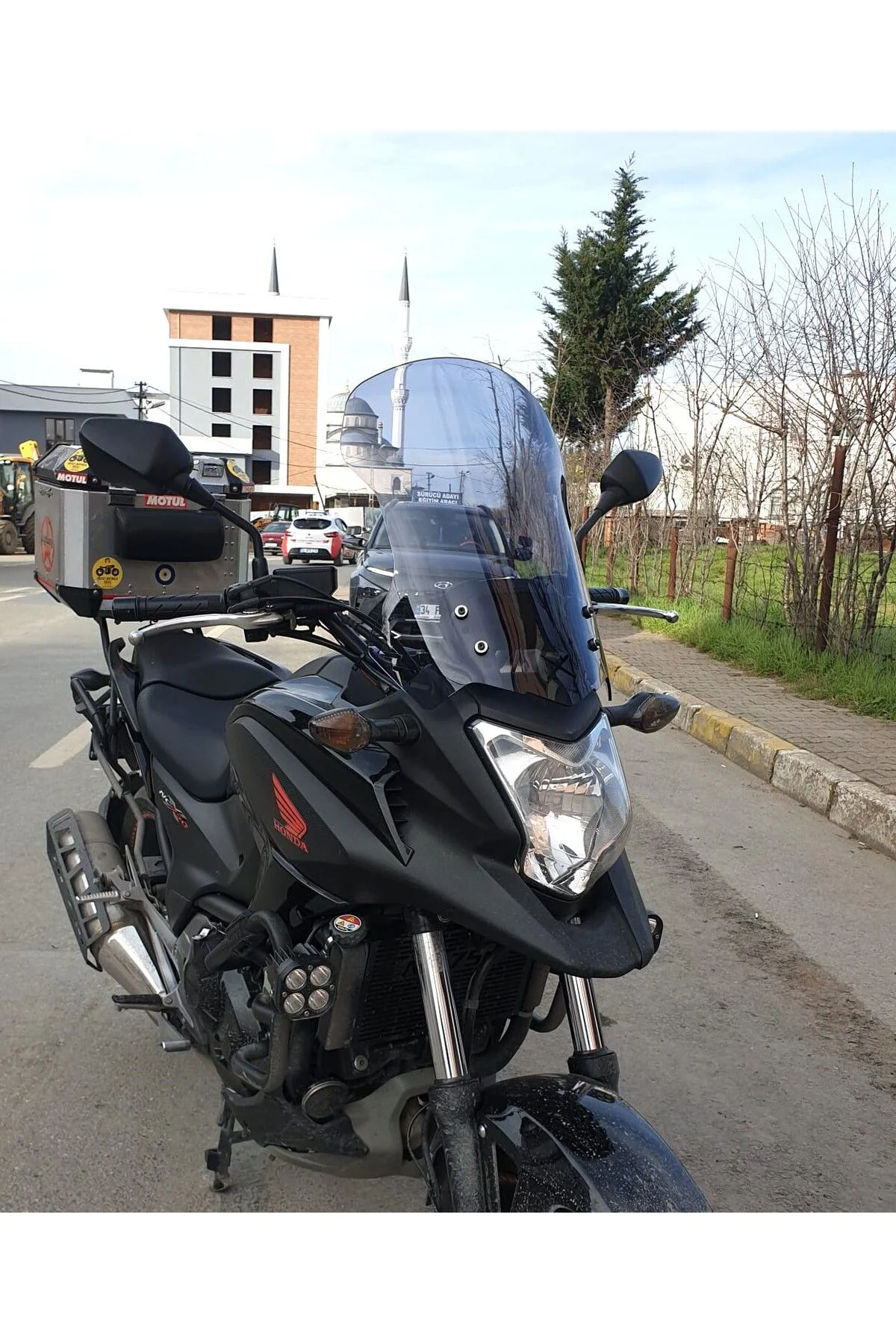 Honda NC 700 750 X Ön Cam 2012-2015 Model 50cm Füme Renkli 4mm OR