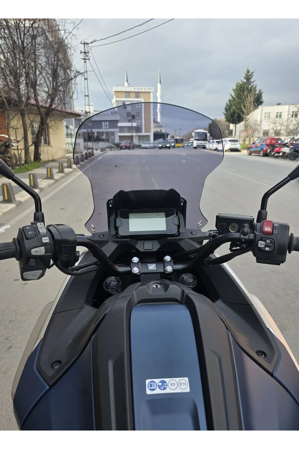 Honda NC 700 750 X Ön Cam 2021-2024 Model 50cm Füme Renkli 4mm OR