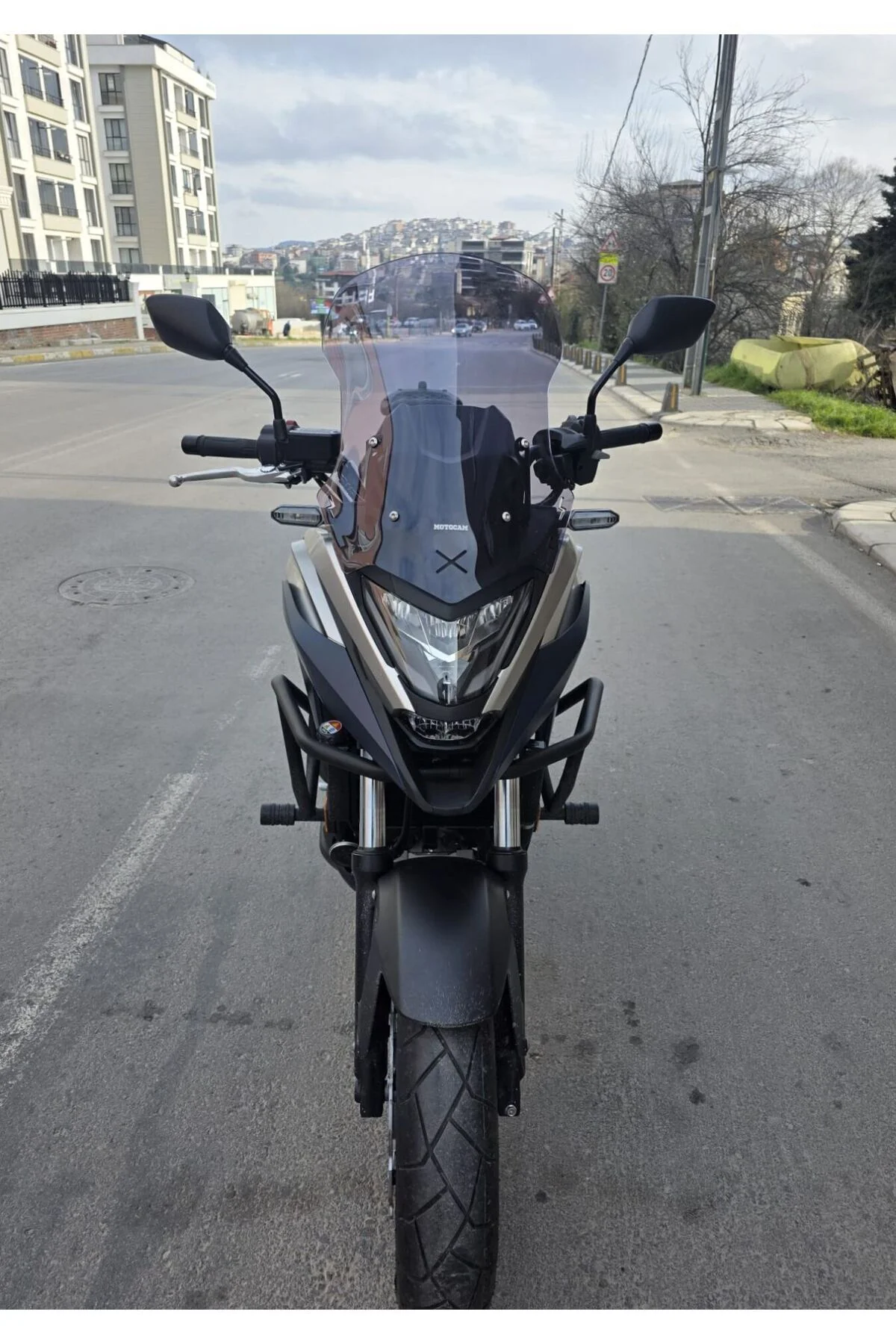 Honda NC 700 750 X Ön Cam 2021-2024 Model 50cm Füme Renkli 4mm OR