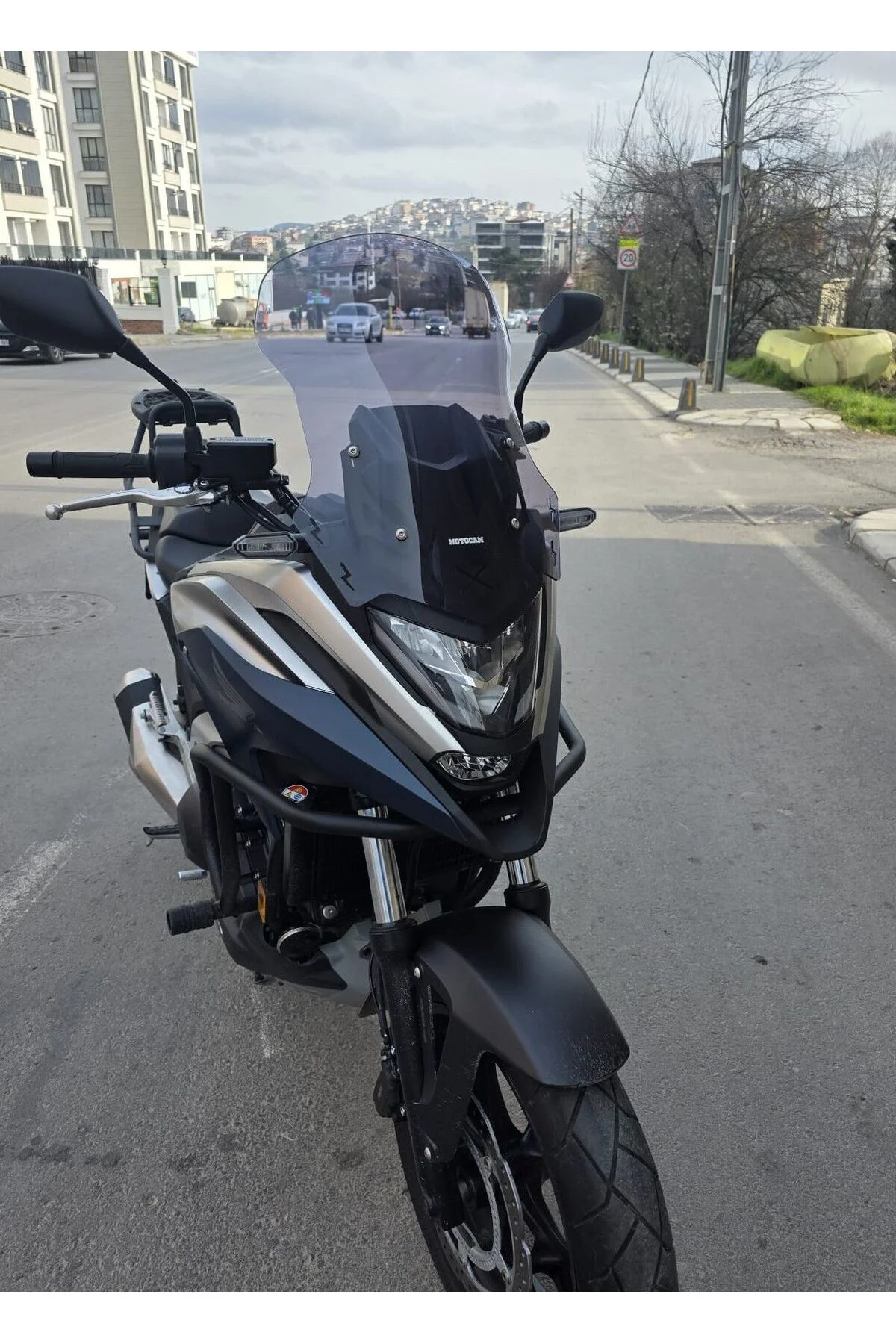 Honda NC 700 750 X Ön Cam 2021-2024 Model 50cm Füme Renkli 4mm OR