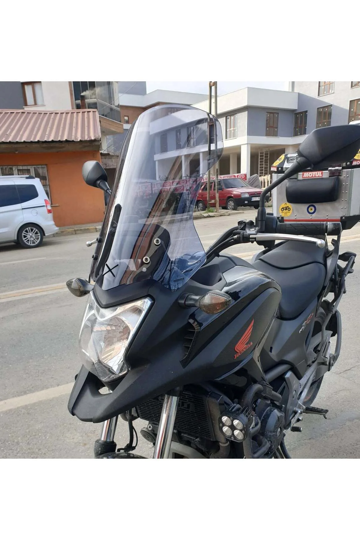 Honda NC 700 750 X Ön Cam 2012-2015 Model 50cm Füme Renkli 4mm OR