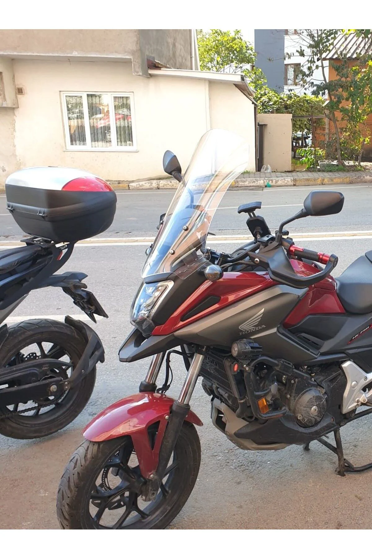 Honda NC 700 750 X Ön Cam 2016-2020 Model 50cm Şeffaf Renkli 4mm 