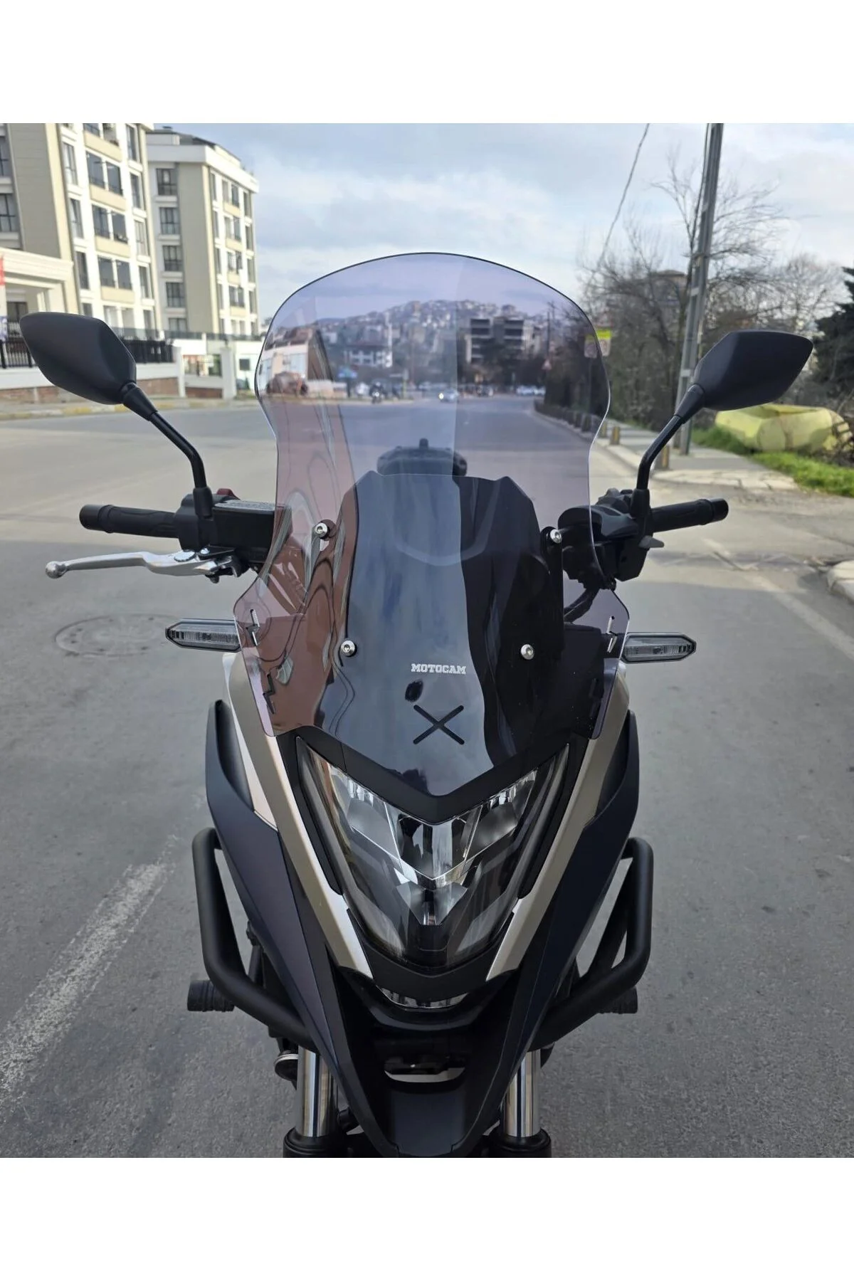 Honda NC 700 750 X Ön Cam 2021-2024 Model 50cm Füme Renkli 4mm OR