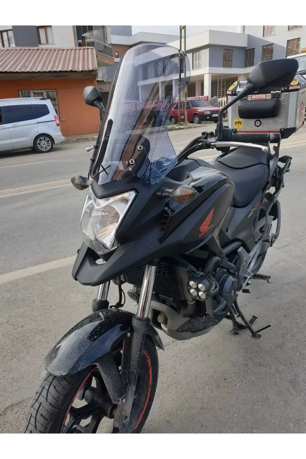 Honda Nc 700 750 X Ön Cam 2012 2015 Model 50cm Açıkfüme Renkli 4m