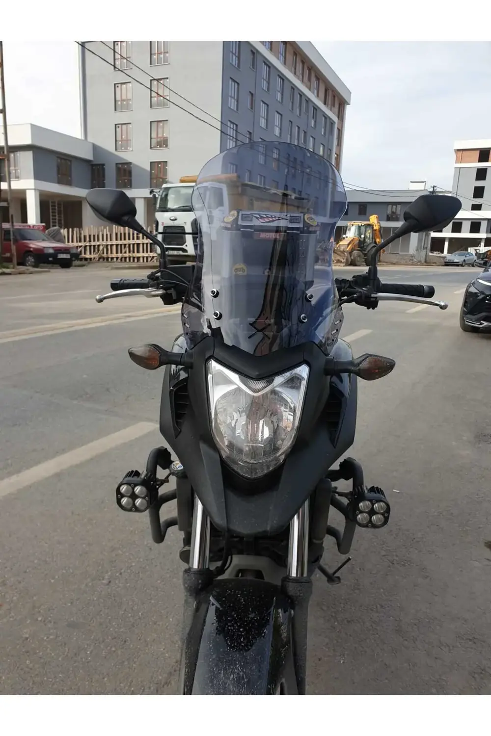 Honda Nc 700 750 X Ön Cam 2012 2015 Model 50cm Açıkfüme Renkli 4m