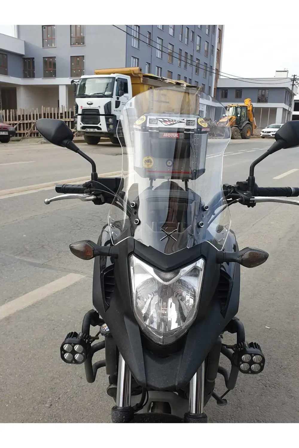 Honda Nc 700 750 X Ön Cam 2012 2015 Model 59cm Şeffaf Renkli 4mm