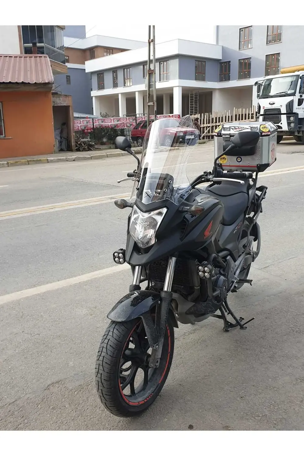 Honda Nc 700 750 X Ön Cam 2012 2015 Model 59cm Şeffaf Renkli 4mm