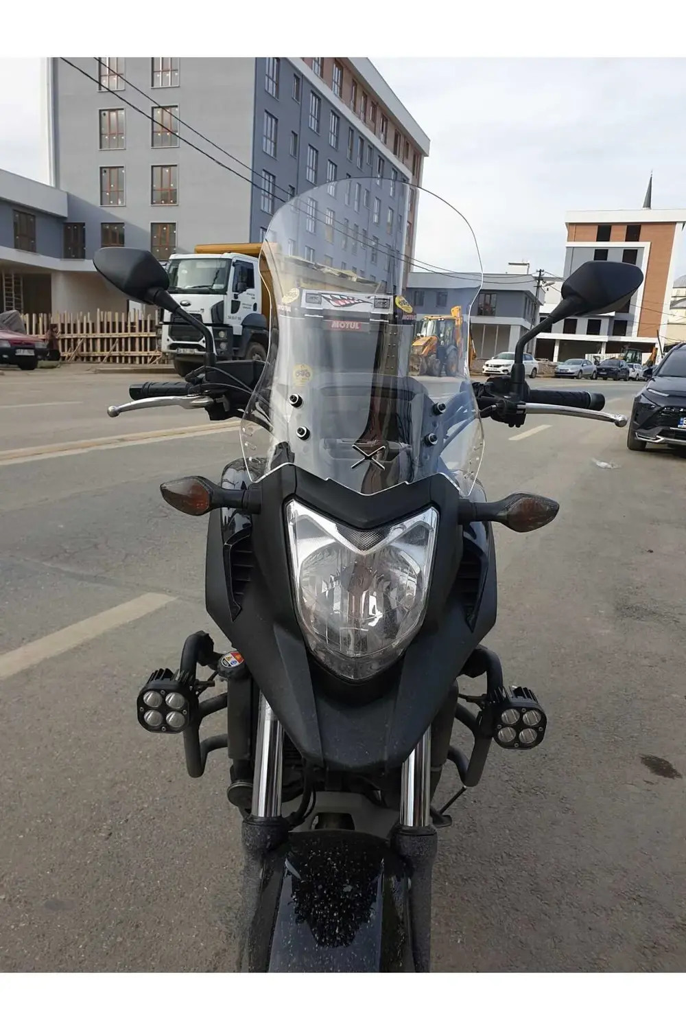 Honda Nc 700 750 X Ön Cam 2012 2015 Model 59cm Şeffaf Renkli 4mm