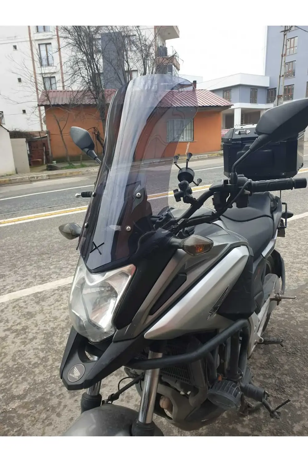 Honda Nc 700 750 X Ön Cam 2016 2020 Model 50cm Açıkfüme Renkli 4m