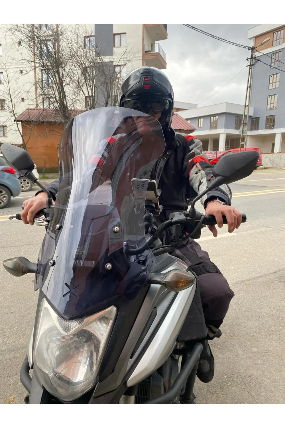 Honda Nc 700 750 X Ön Cam 2016 2020 Model 59cm Açıkfüme Renkli 4m