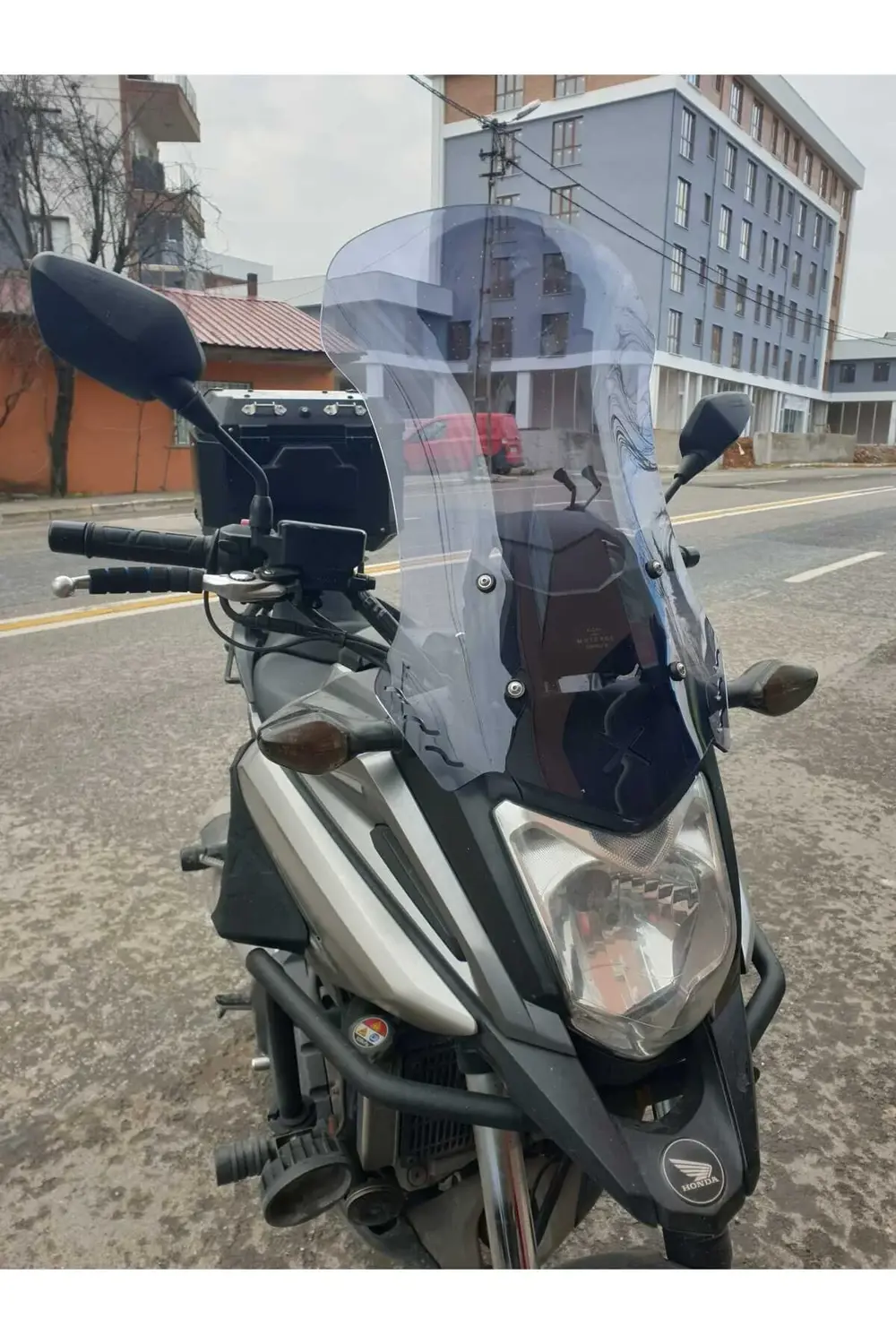 Honda Nc 700 750 X Ön Cam 2016 2020 Model 59cm Açıkfüme Renkli 4m
